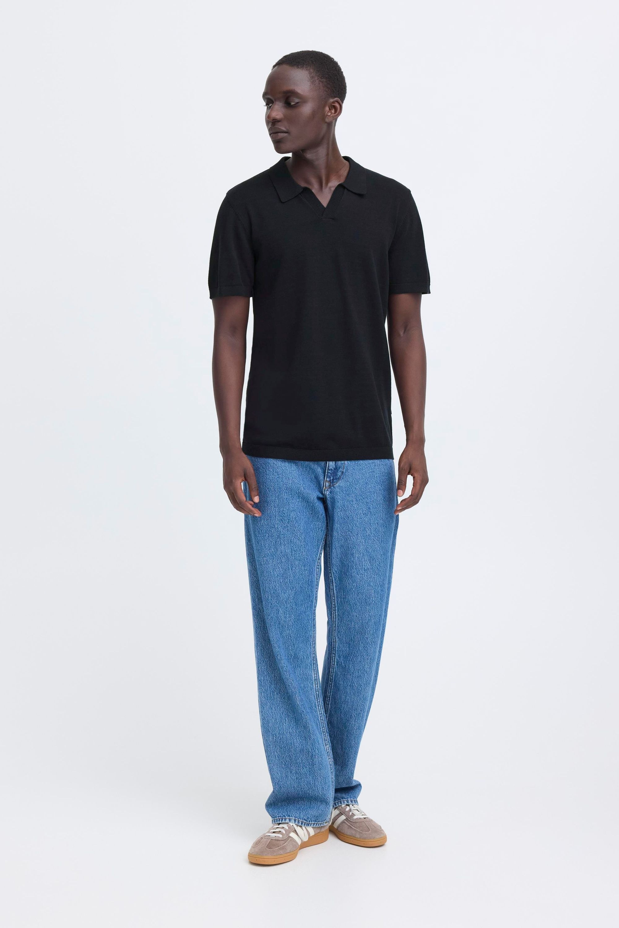 Blend Kurzarmshirt »BHBray Polo« Modisches Strick Polo Shirt