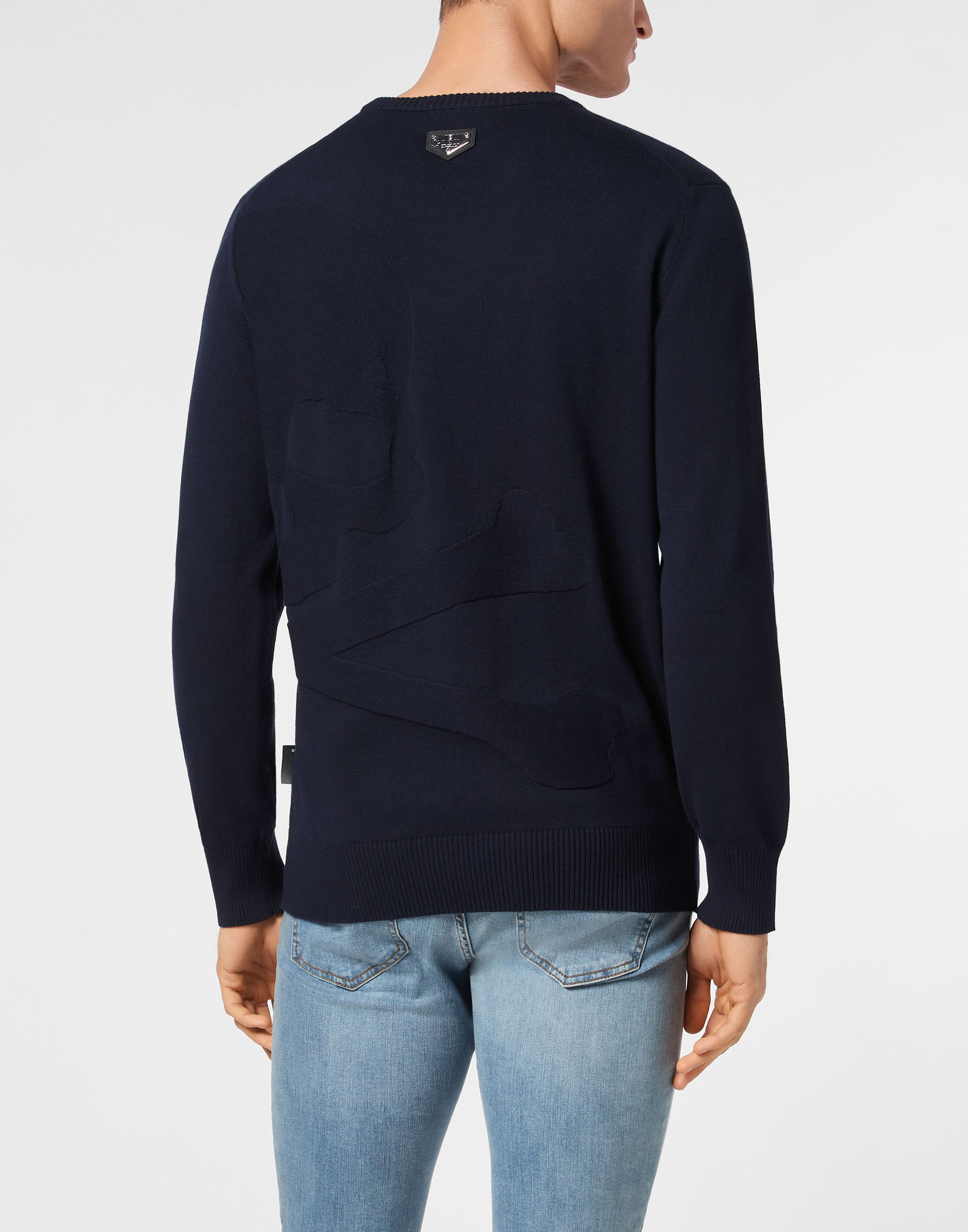 PHILIPP PLEIN Rundhalspullover »Skull&Bones«