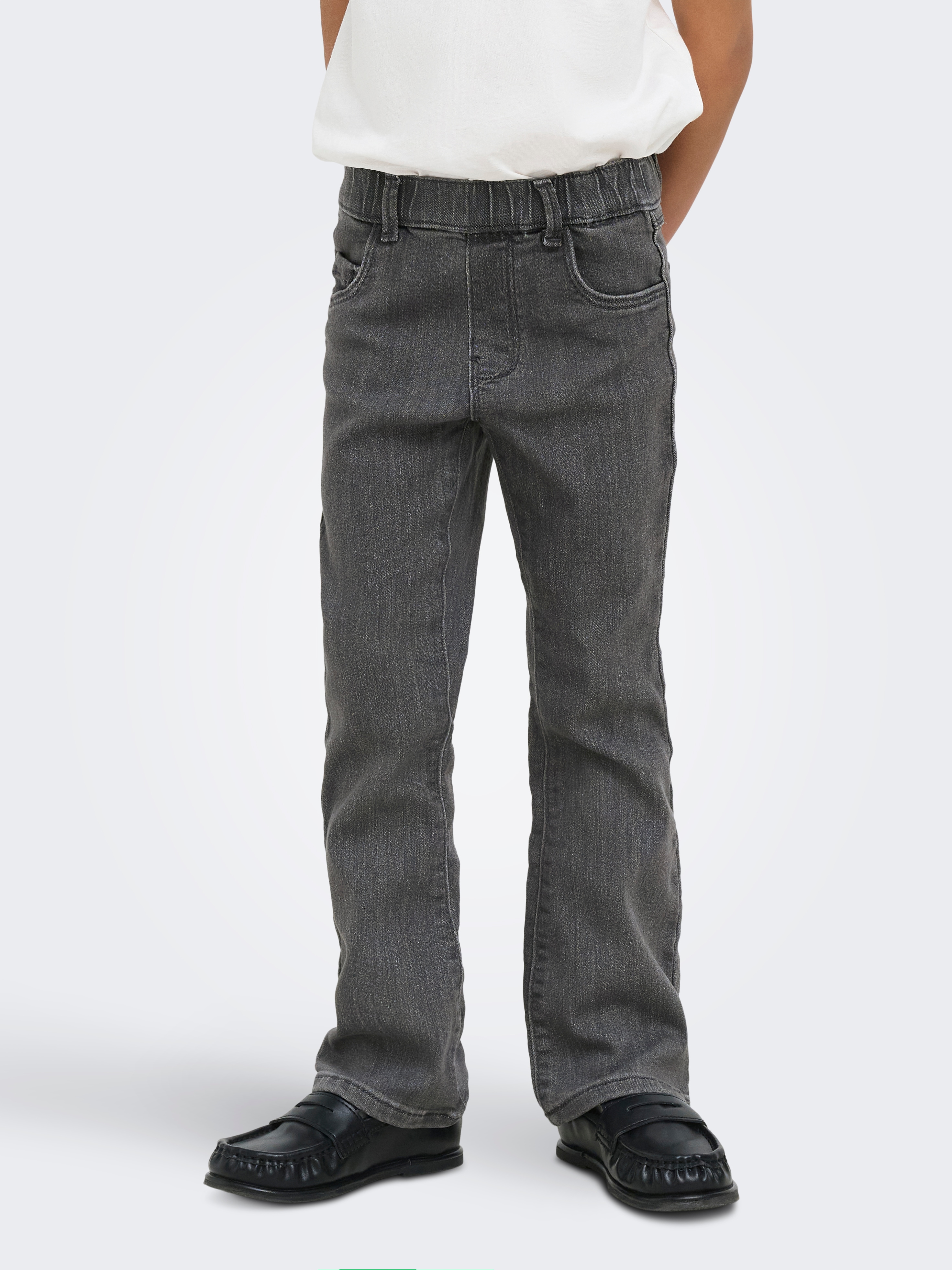 KIDS ONLY Bootcut-Jeans "KMGRAIN FLARED ELAST JEANS DNM NOOS"
