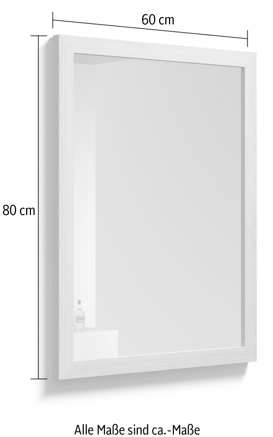 welltime Badspiegel »Rustic«, Breite 60 cm, FSC®-zertifiziert