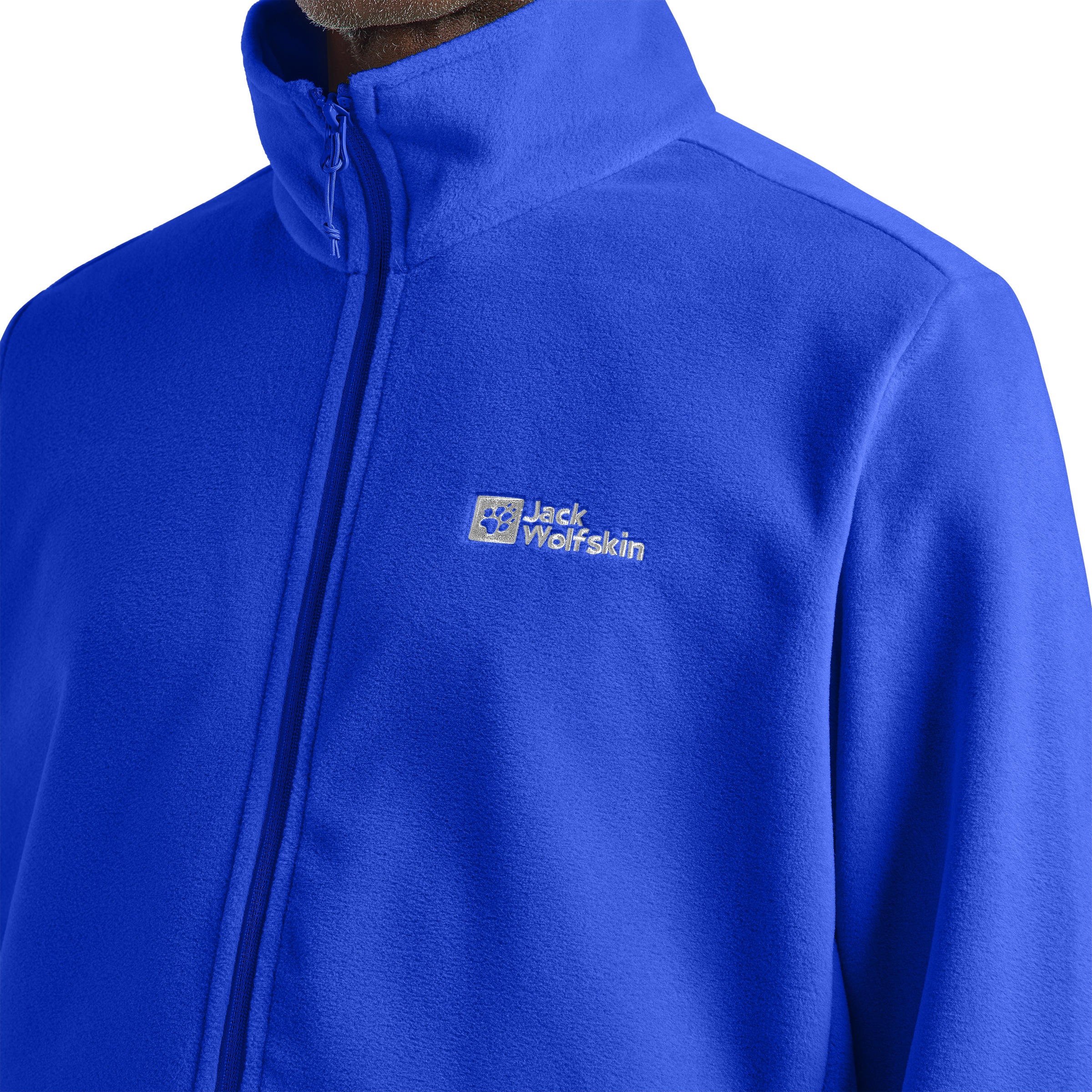 Thumbnail - Jack Wolfskin Fleecejacke "TAUNUS FZ M", Winddicht, atmungsaktiv, Übergangsjacke