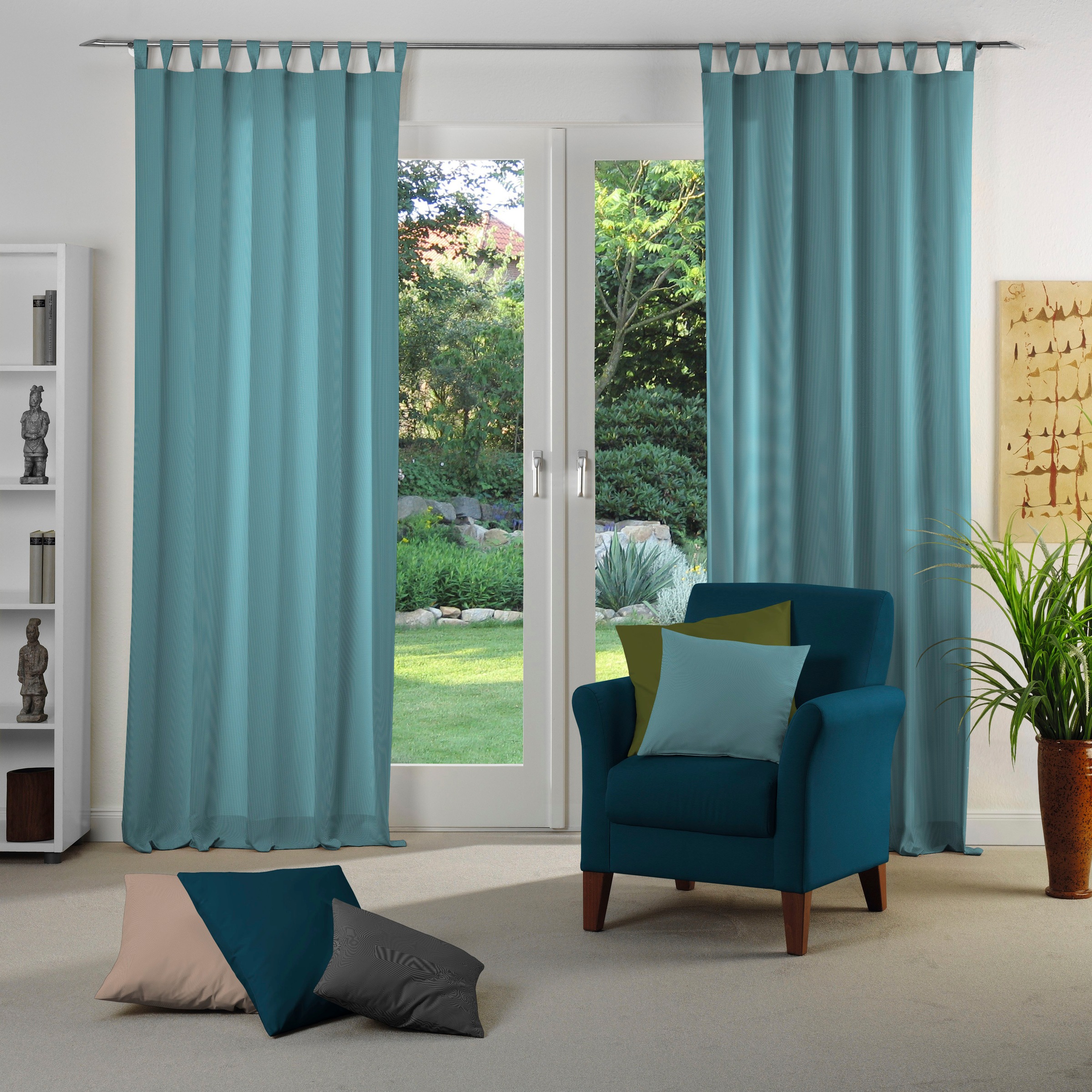 Adam Vorhang "Uni Collection" Schlaufen 1 Stk. tlg. Blickdichter aus 100% B günstig online kaufen