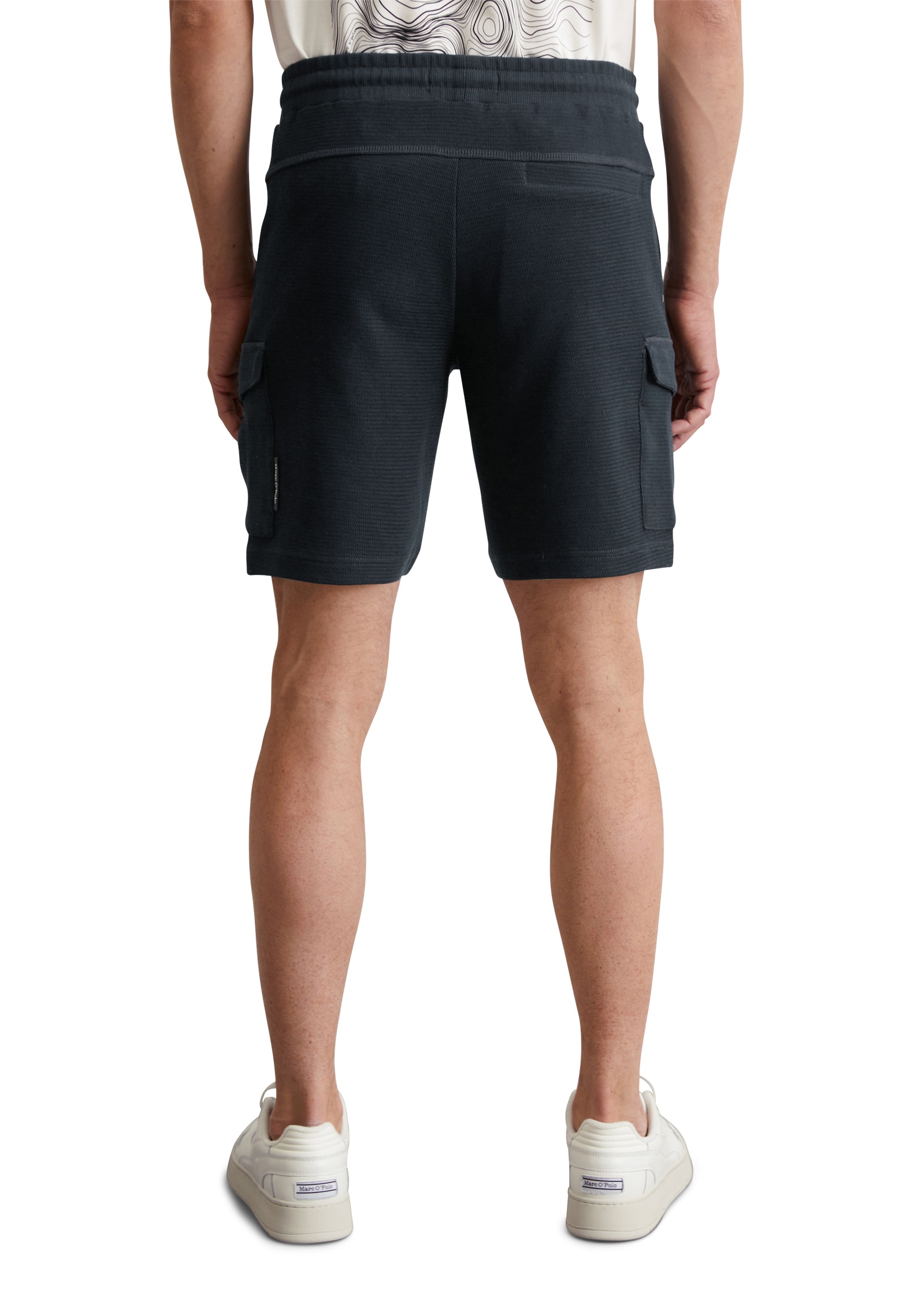 Marc O'Polo Shorts »aus Bio-Baumwolle mit Struktur«