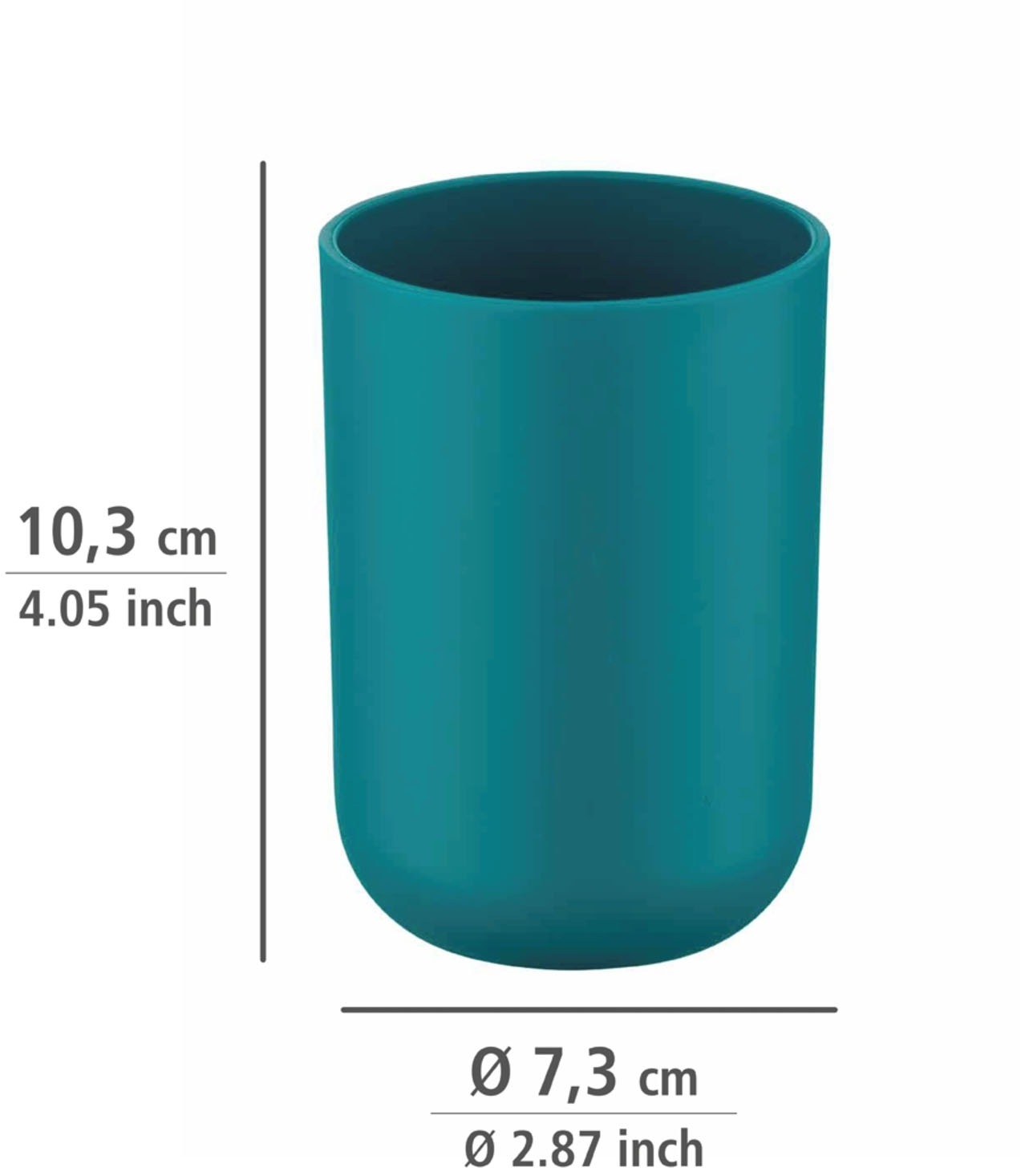 WENKO Badaccessoire-Set »Brasil« Seifenspender, Zahnputzbecher, WC-Garnitur & Kosmetikeimer