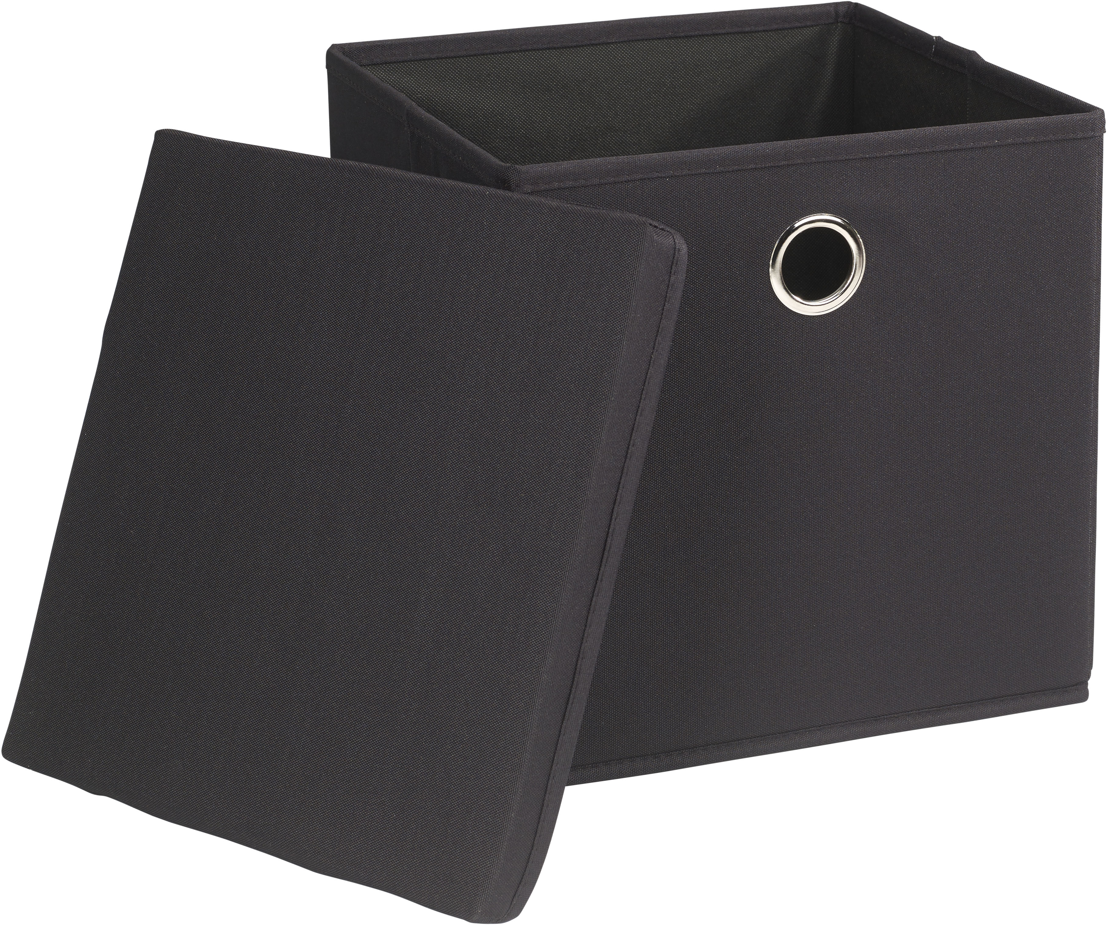 Thumbnail - ECHTWERK Aufbewahrungsbox "Aufbewahrungskiste mit Deckel und Metallöse" Faltbar/Klappbar/Praktisch