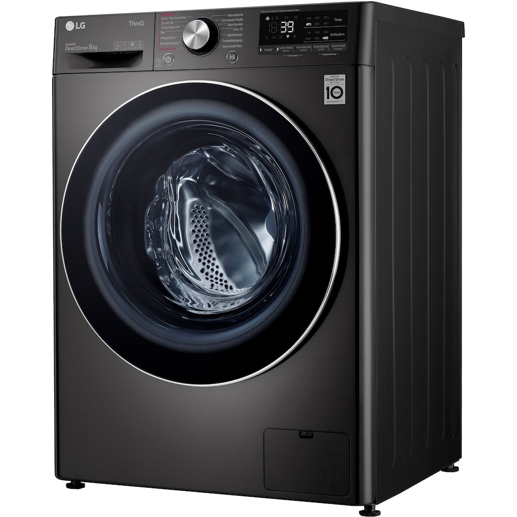 LG Waschmaschine »F4WV708P2BA«, F4WV708P2BA, 8 kg, 1400 U/min