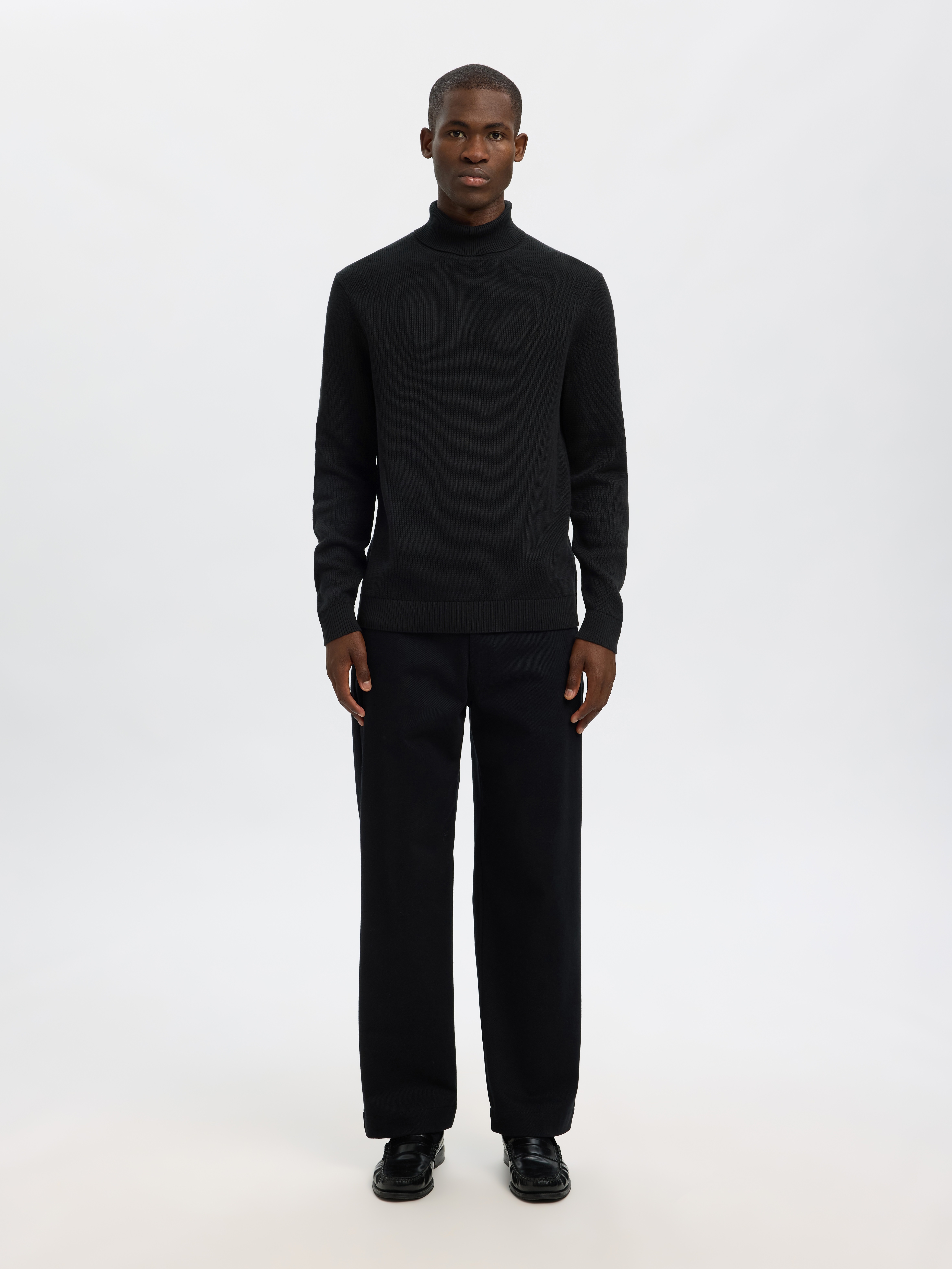 Thumbnail - SELECTED HOMME Rollkragenpullover "SLHDANE LS KNIT STRUCTURE ROLL NECK NOOS"