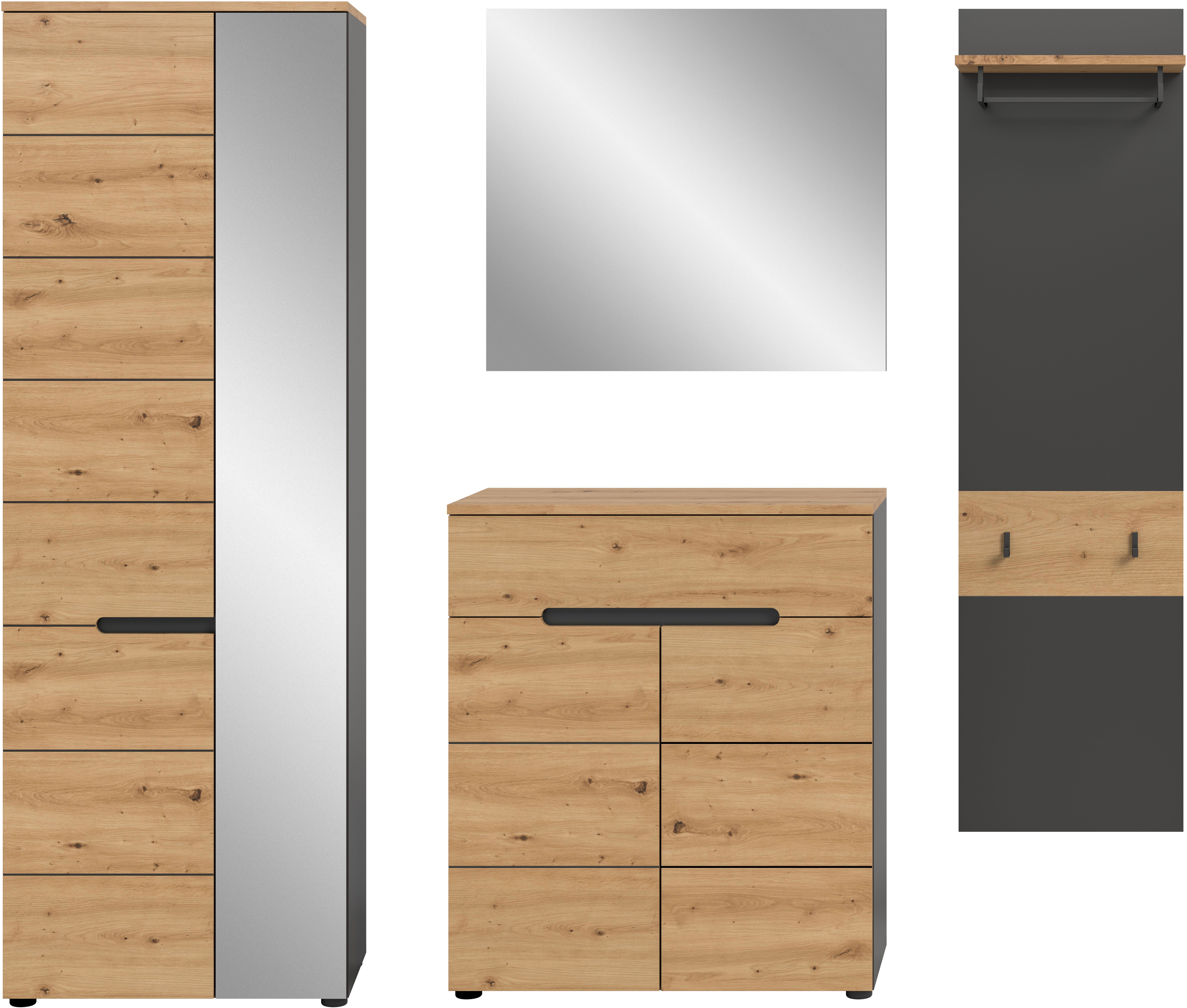 Thumbnail - INOSIGN Garderoben-Set "REHAT, TOPSELLER, 4-teilig, Breite 220 cm, individuell erweiterbar" Set, bestehend aus: Garderob...