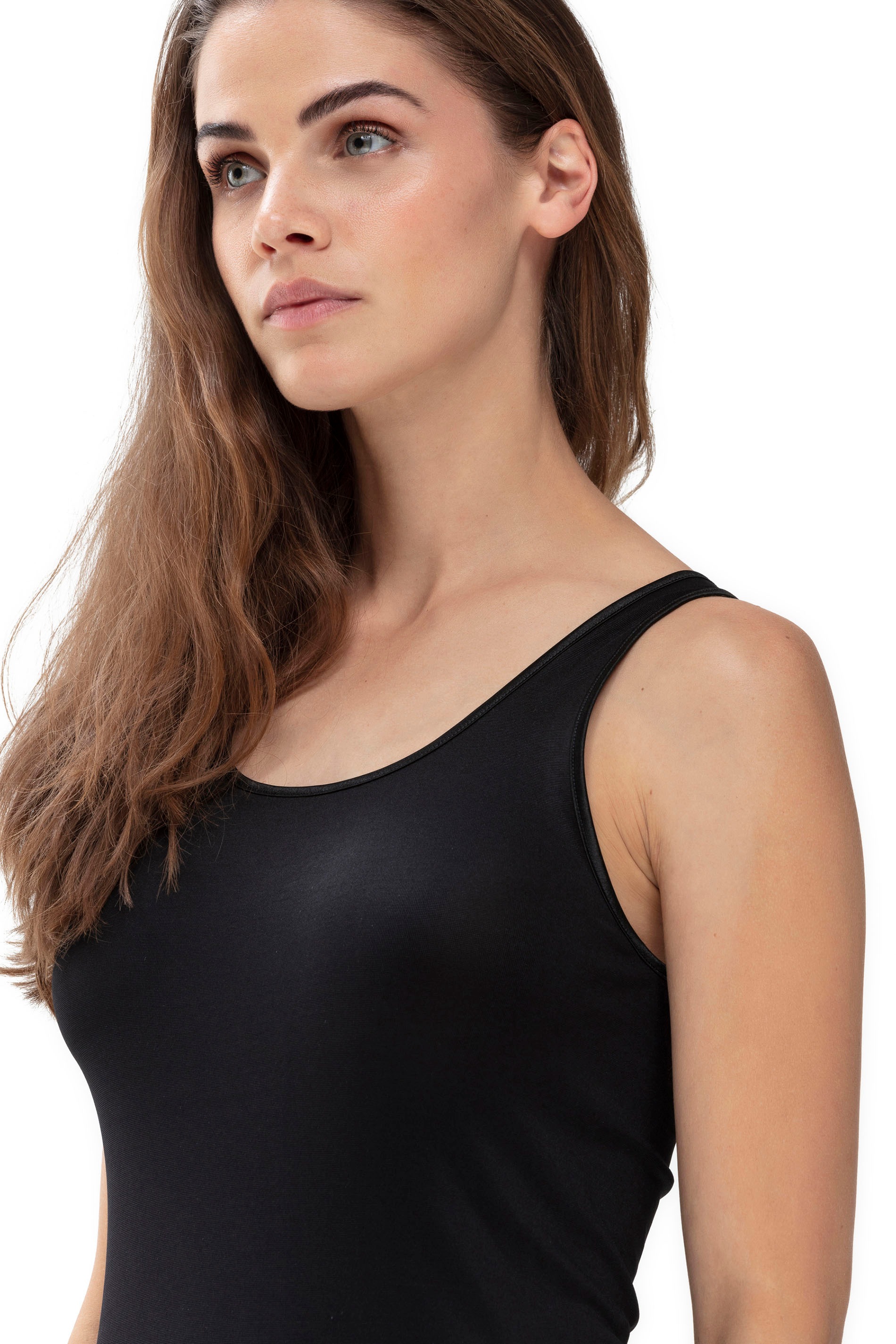 Mey Tanktop "EMOTION", ohne Seitennähte, breite Träger, Feinripp, Rundhalsa günstig online kaufen