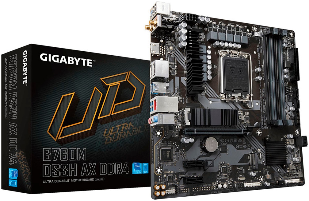 Gigabyte Mainboard »B760M DS3H AX DDR4«