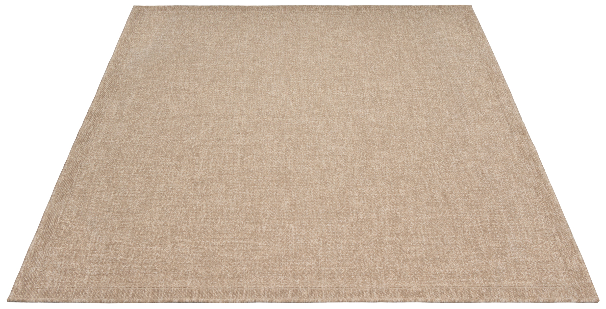 merinos Teppich »Kenzy 8«, rechteckig, 1 mm Höhe, robuster In- und Outdoor Teppich im natürlichen Jute-Look, wetterfest