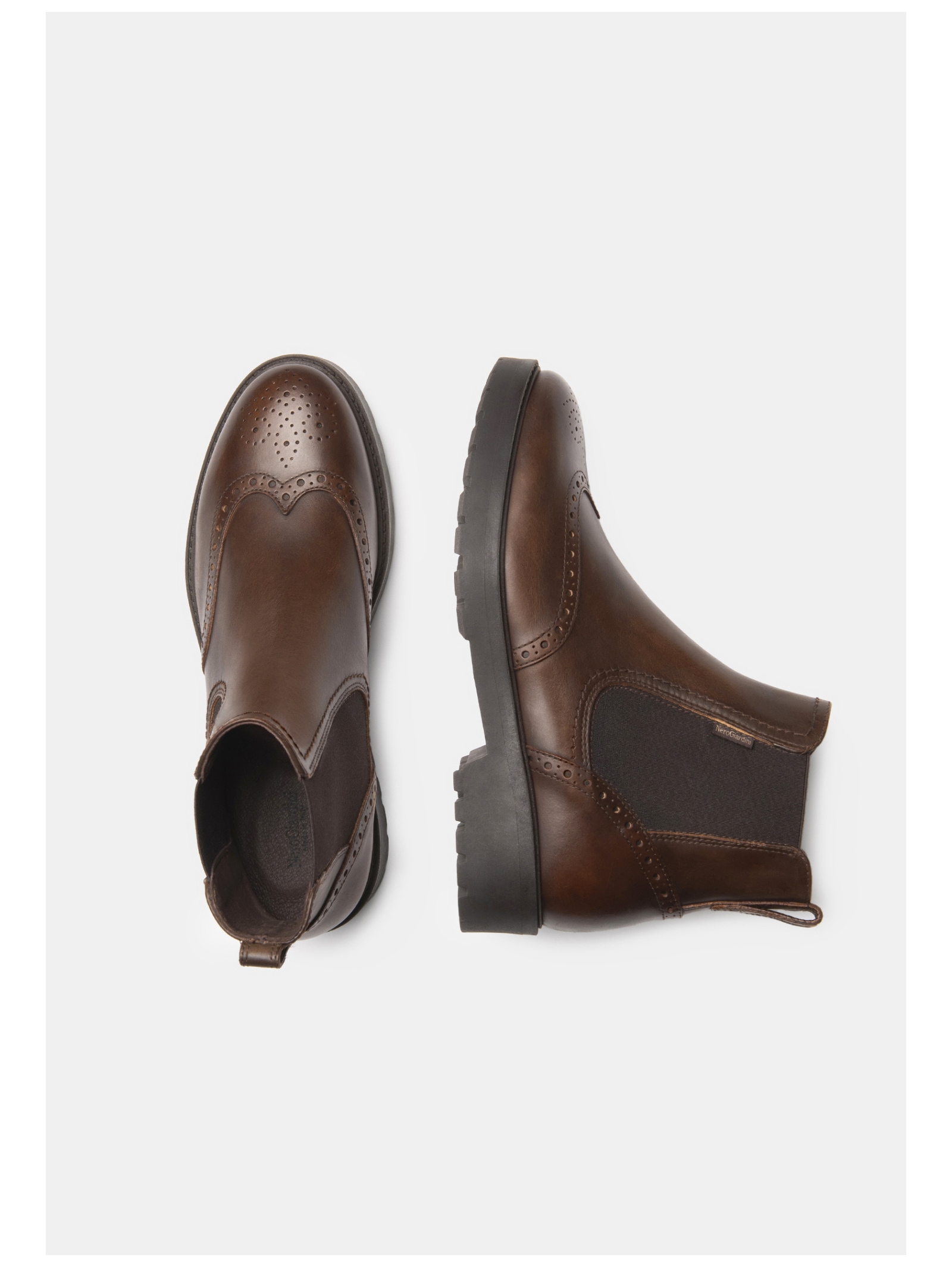 Nero Giardini Stiefelette »Nero Giardini Stiefelette Leder/Textil«