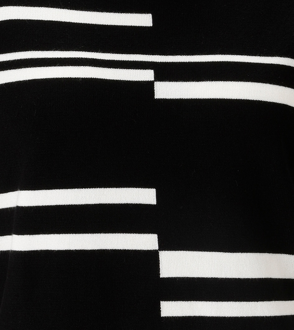 Aniston SELECTED Strickpullover, im geometrisch unterbrochenen Streifen-Dessin - NEUE KOLLEKTION