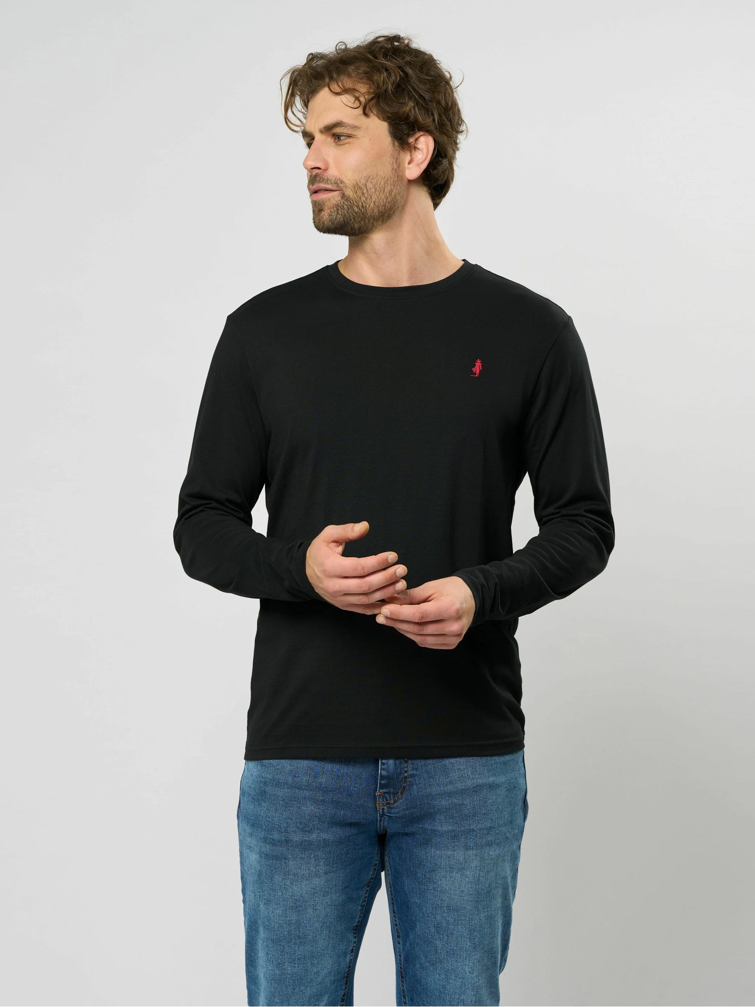 MCS Langarmhemd "MCS 3er-Pack T-shirts long sleeve MCJack" günstig online kaufen