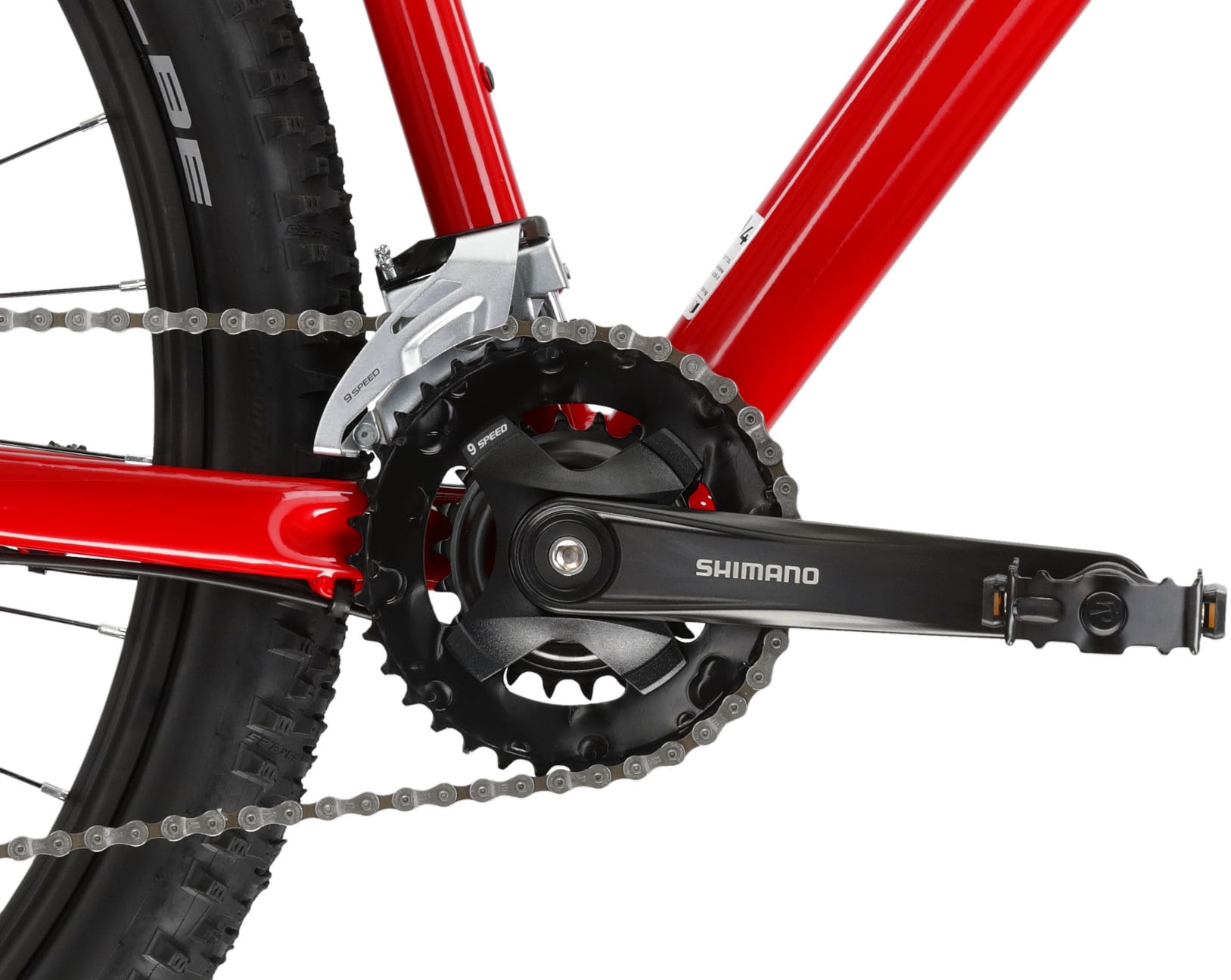 Kross Mountainbike »KROSS MTB Hardtail Level 3.0 29" rot 18 Gänge«, 18 Gang, Shimano, ALIVIO M3100 Schaltwerk, Kettenschaltung