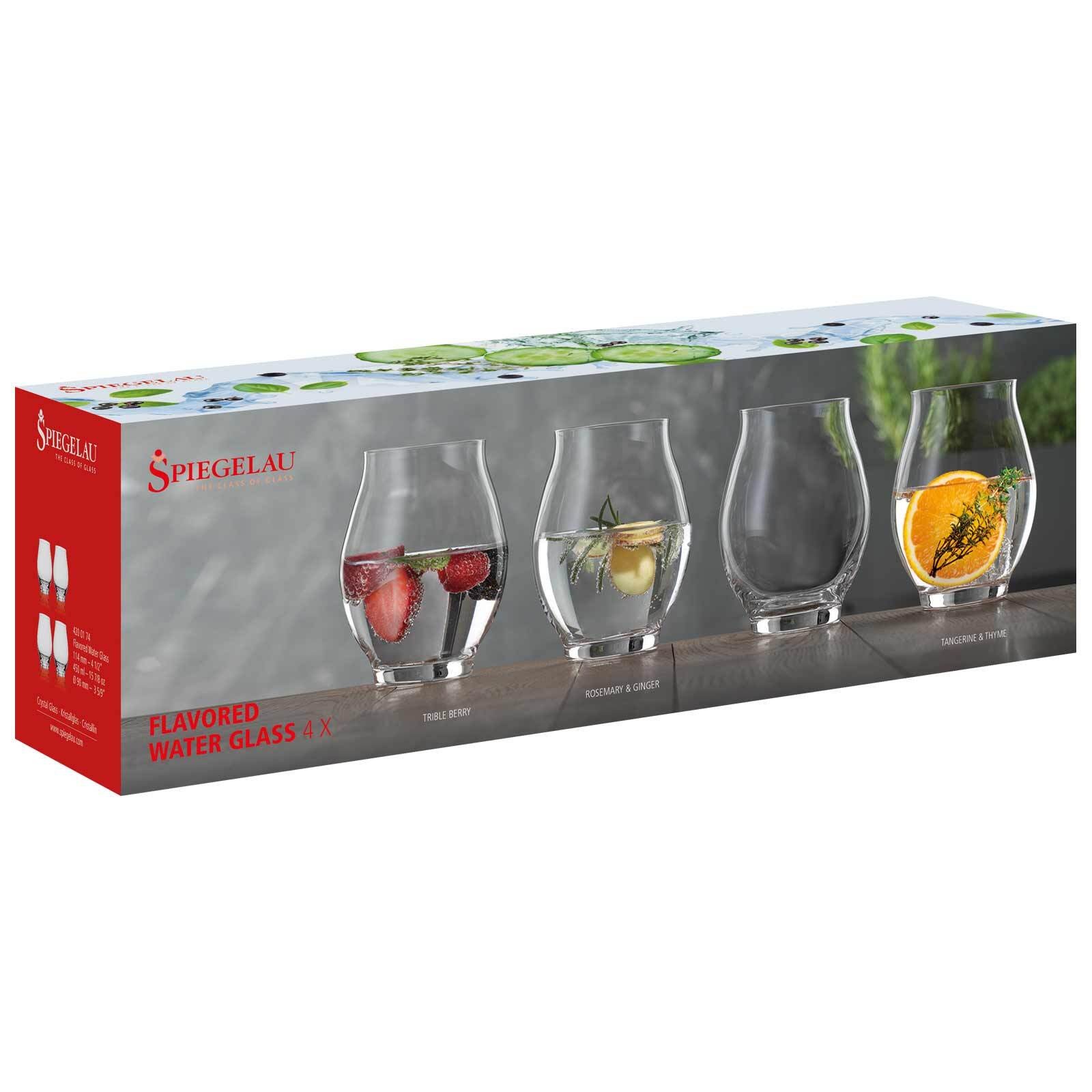 SPIEGELAU Glas "Flavored Water Gläser Special Glasses 450 ml 4er Set transp günstig online kaufen