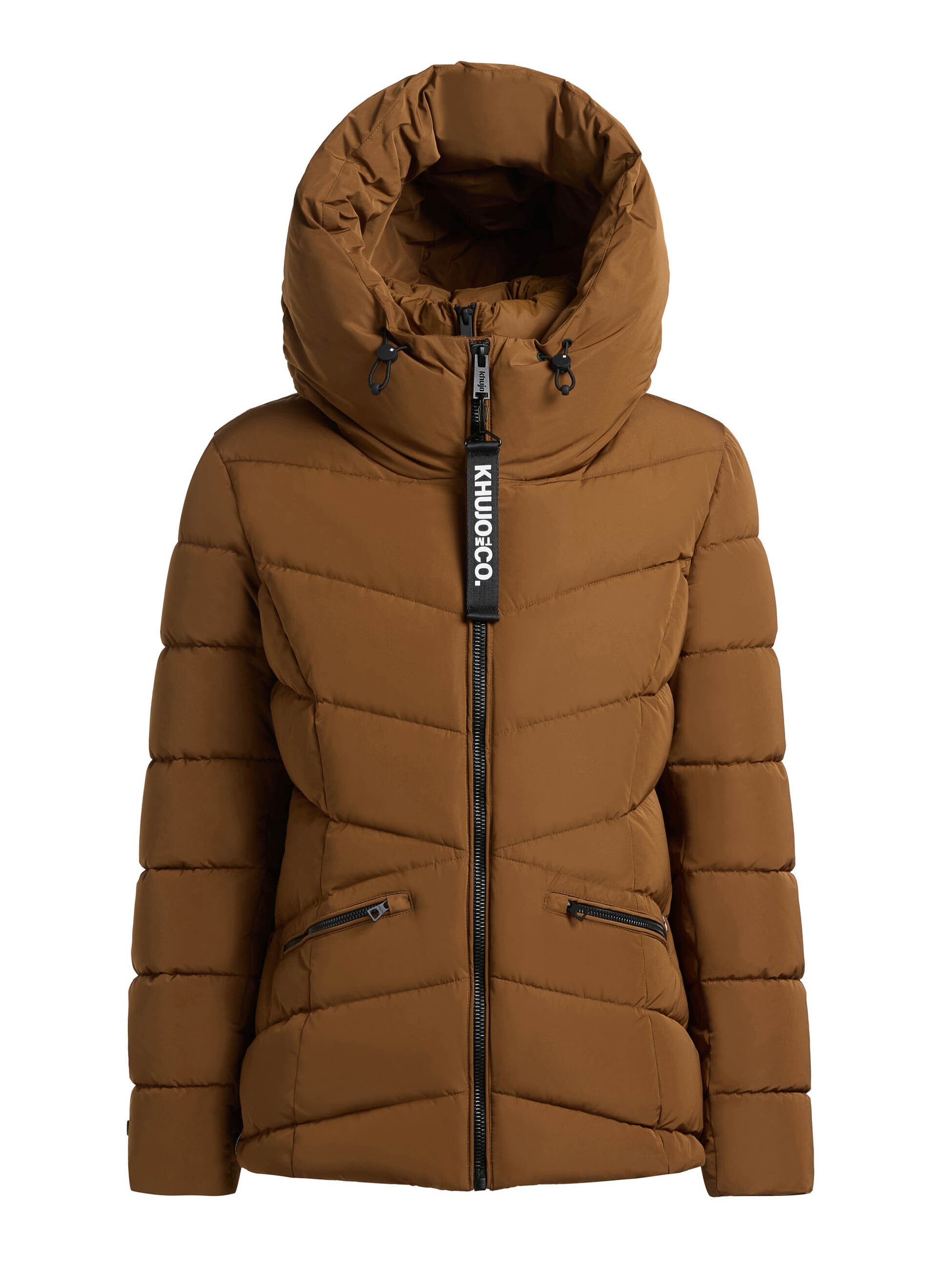 khujo Steppjacke »HERSCH2 - 2IN1 (EINSATZ HERAUSNEHMBAR)« mit Kapuze