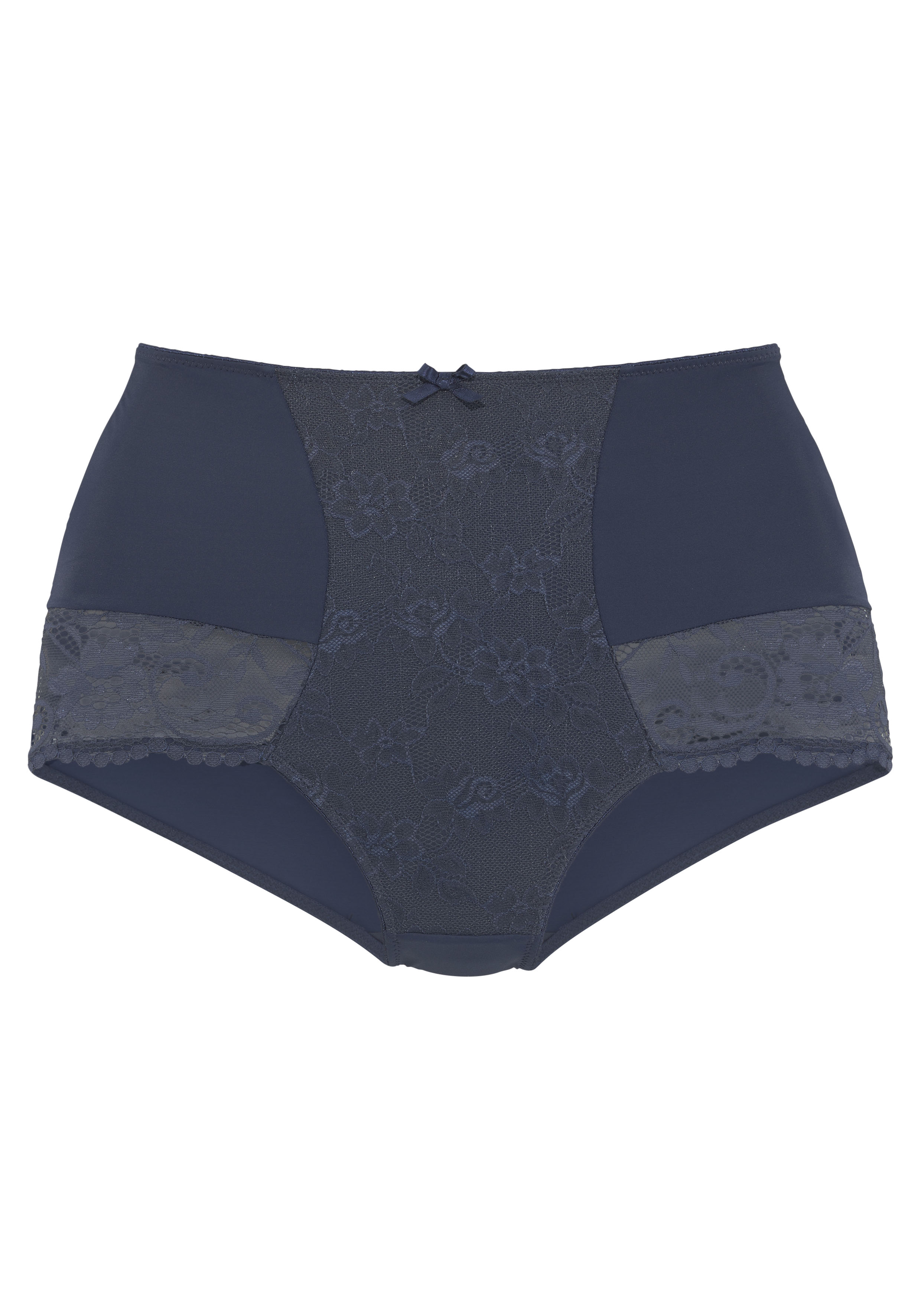 Nuance by Lascana High-Waist-Panty mit Spitzeneinsätzen