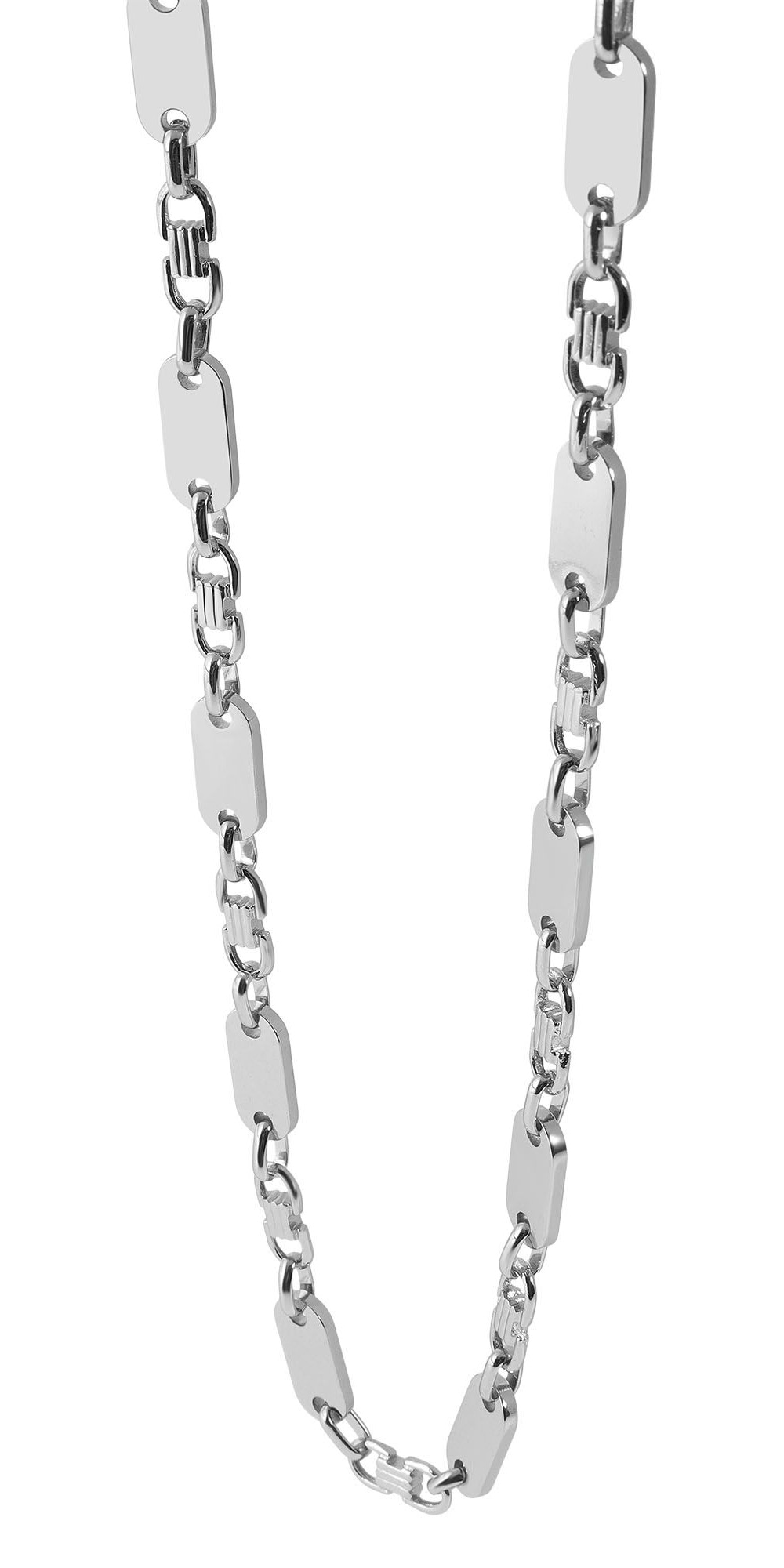 Adelia´s Kette ohne Anhänger »Unisex Halskette – Plattenkette aus Edelstahl 70 cm« Ein stilvolles Geschenk für besondere Momente