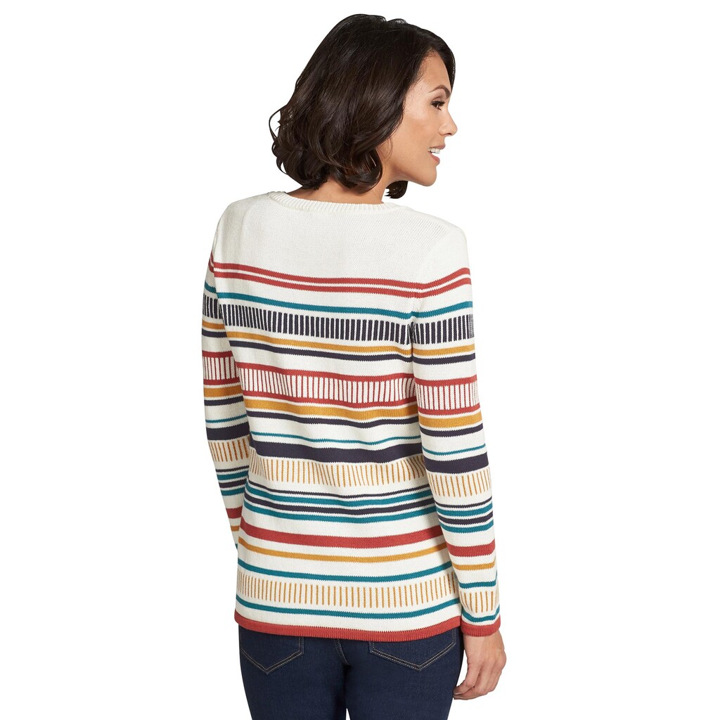 Casual Looks Rundhalspullover »Pullover«