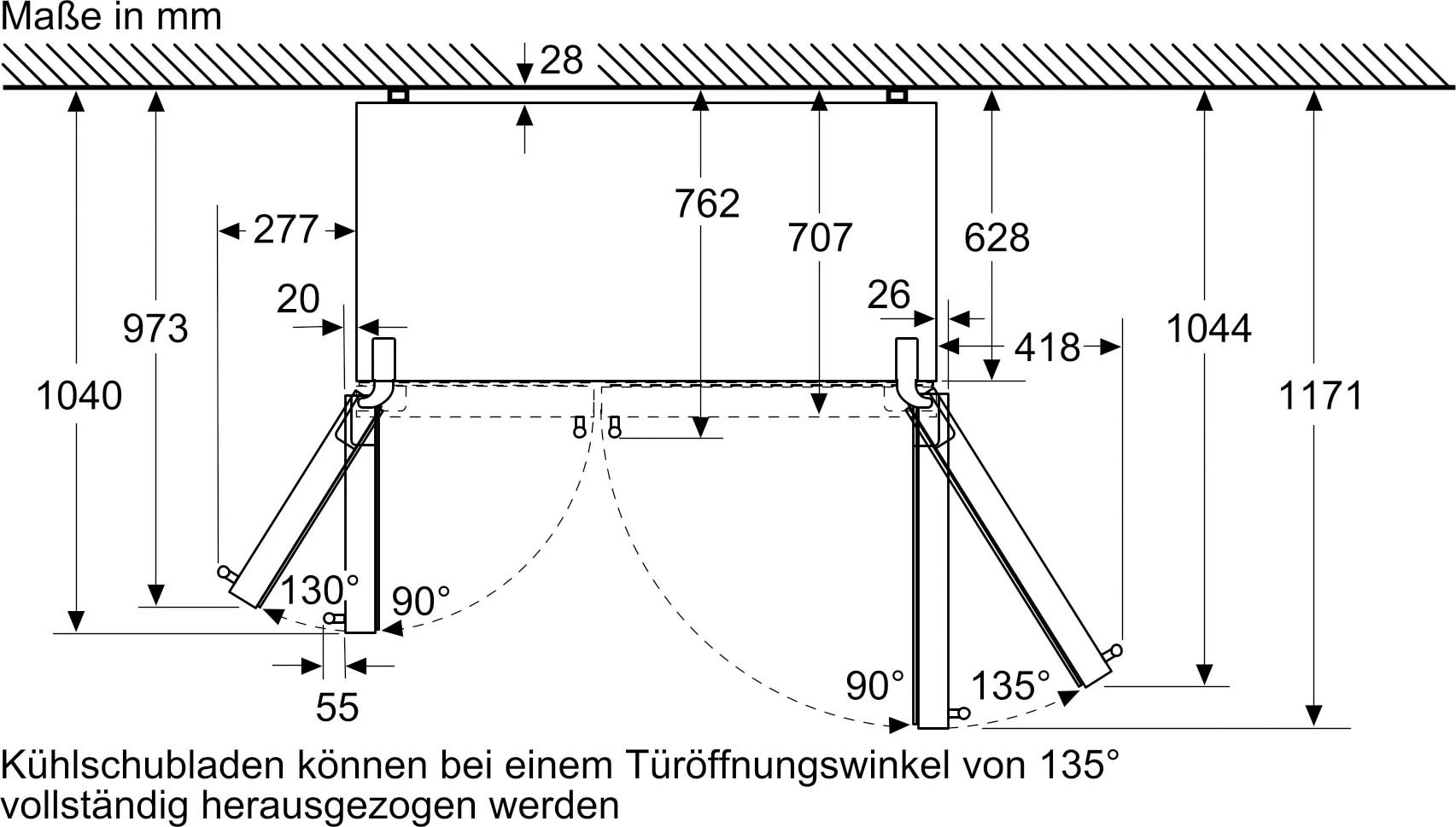 SIEMENS Side-by-Side »KA93GAIEP«, KA93GAIEP, 178,7 cm hoch, 90,8 cm breit