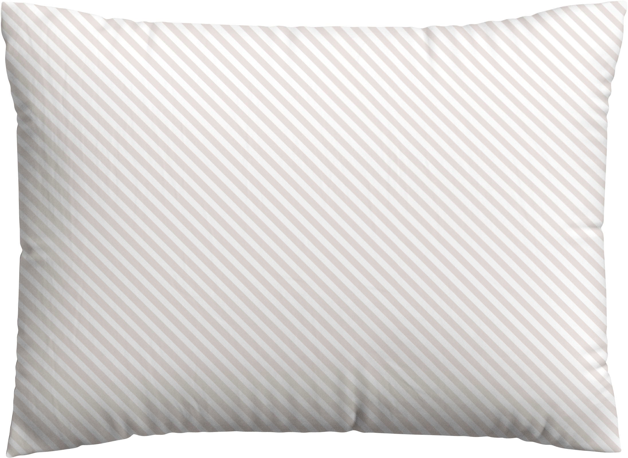 Schlafgut Kissenbezug "Premium Kissenbezug Woven Fade Satin (1 St)" Ton-in-Ton Reißverschluss, Fadendichte von 300tc, Streifen, OEKO Tex