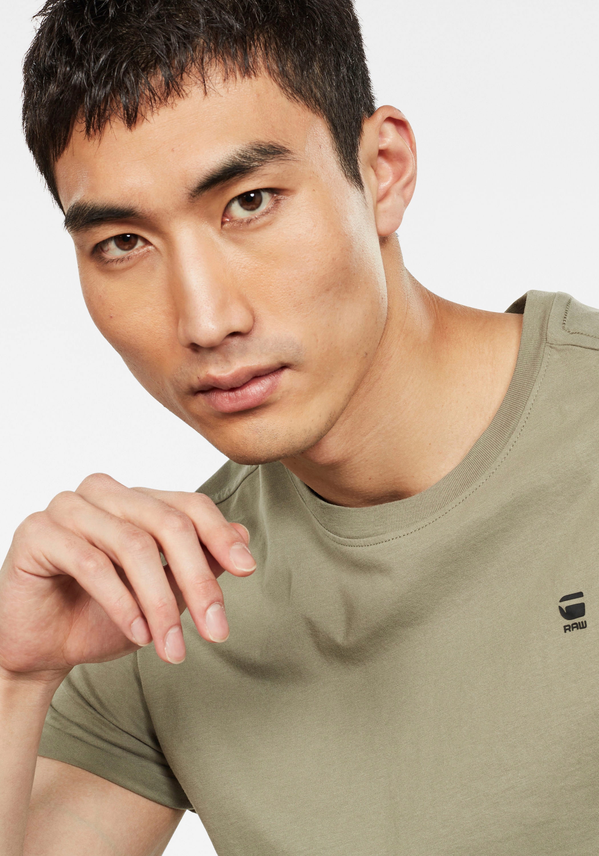 G-STAR T-Shirt »Lash«, mit kleinem Logo Stitching