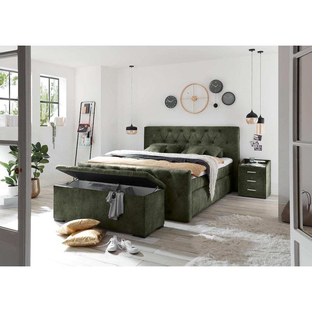 ED EXCITING DESIGN Boxspringbett »Hammonton«