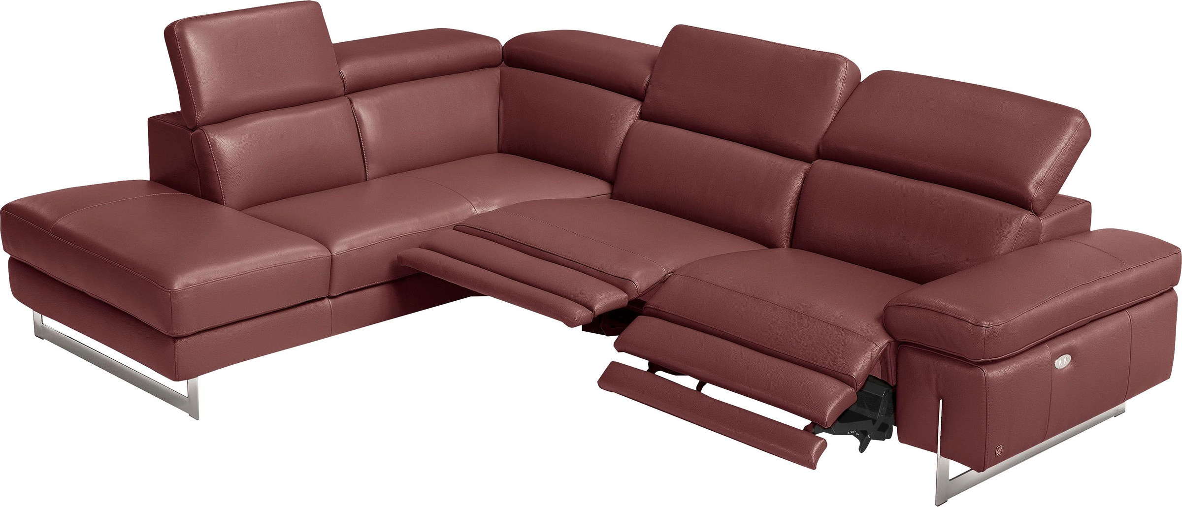 Egoitaliano Ecksofa "Candice, elegant, edel und bequem, erstklassiger Sitzk günstig online kaufen