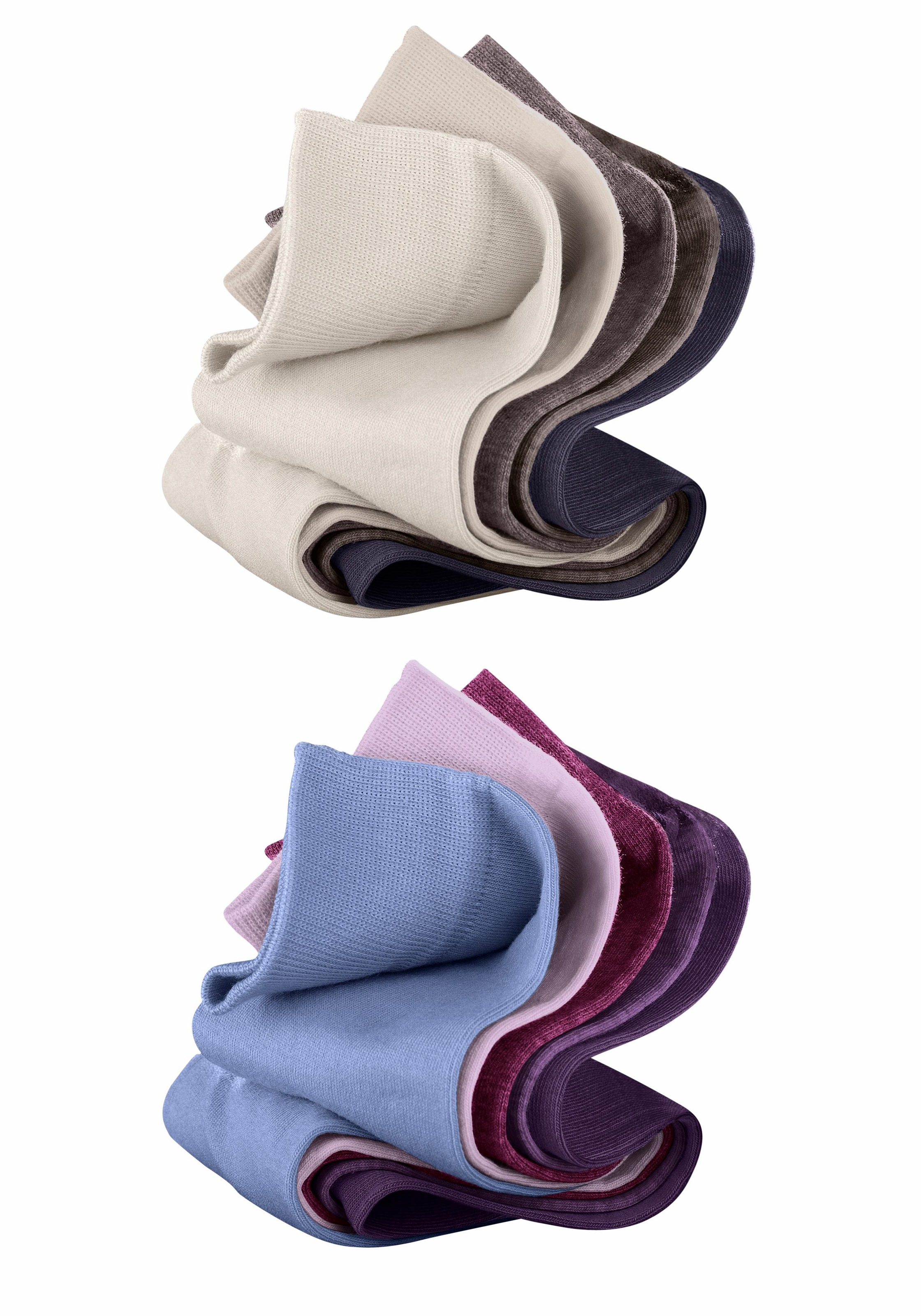 H.I.S Freizeitsocken Packung, 10 Stk. tlg. mit weichen Rippbündchen günstig online kaufen