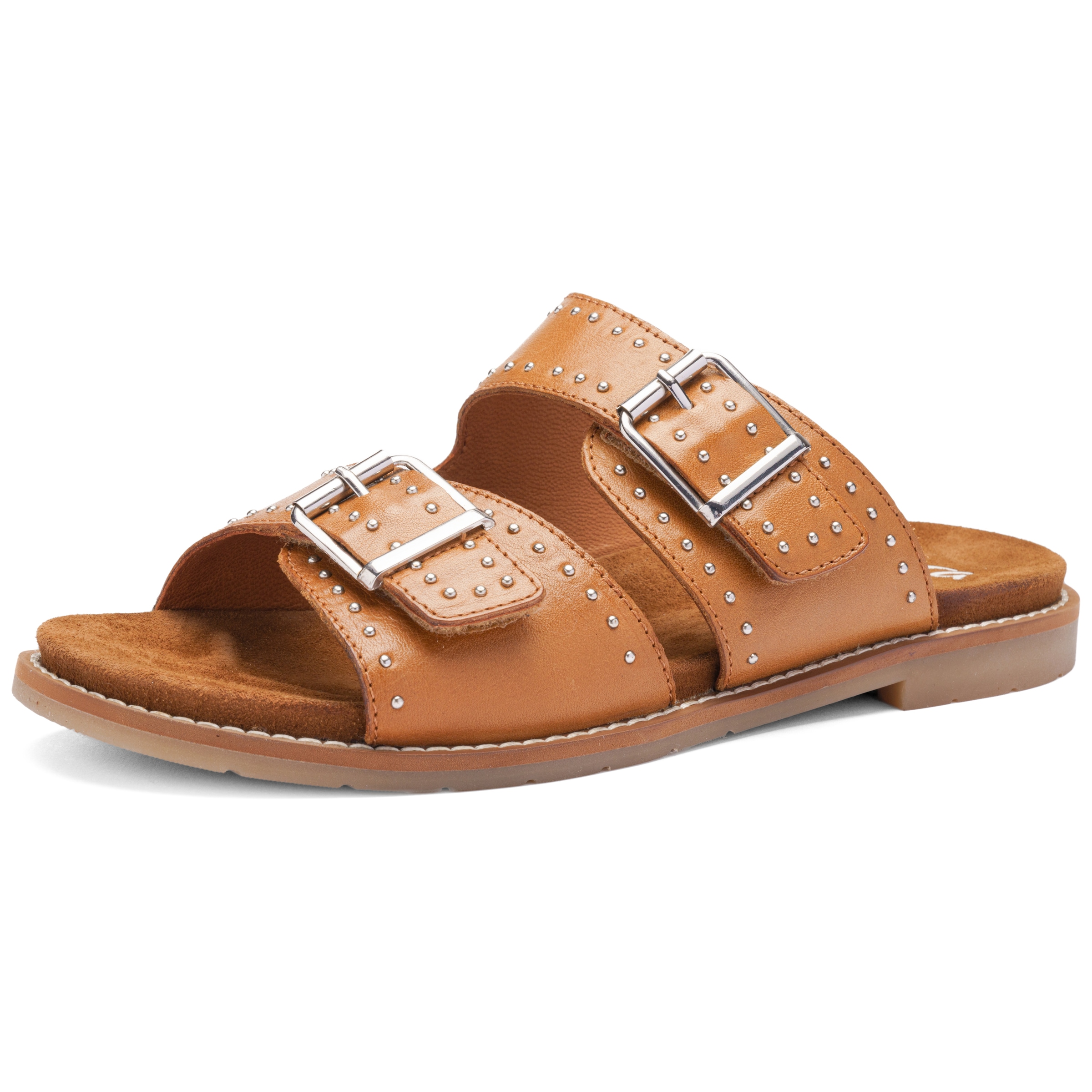 Ara Pantolette »ELBA«  Blockabsatz, Schlupfschuh mit kleinen Nieten verziert, G-Weite (=weit)