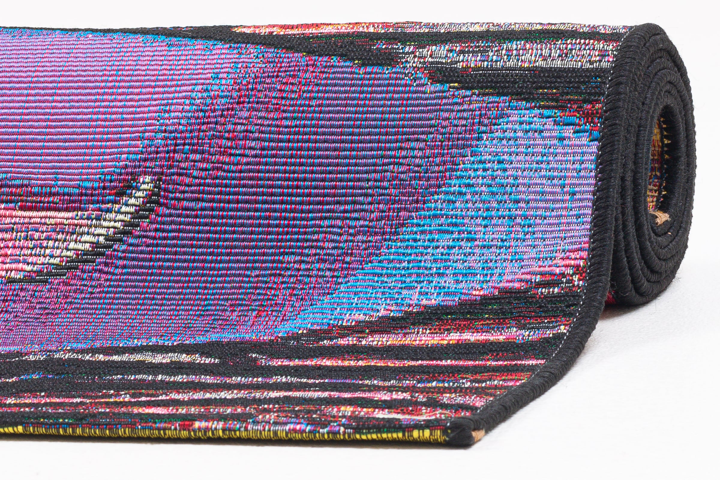 Sansibar Teppich »Rantum Beach SA-016« rechteckig 5 mm Höhe Flachgewebe, modernes Design, Surfboards, In- und Outdoor geeignet