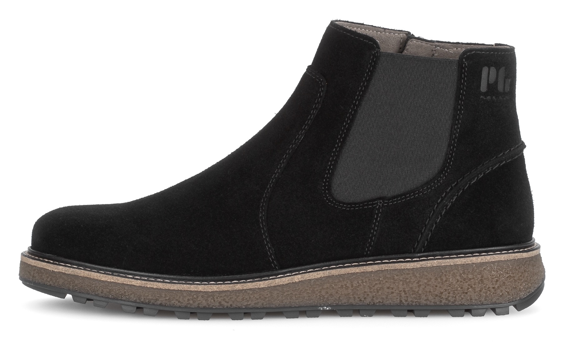 Pius Gabor Chelseaboots, Herbstboots mit Kontrastnähten und Logoprägung