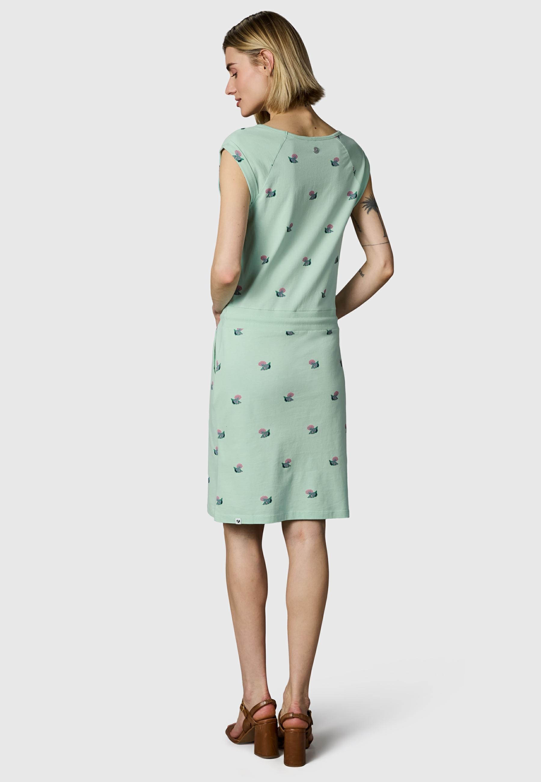 Ragwear Sommerkleid »Penellope Print YOUMODO« Außentaschen | Eingrifftaschen leichtes Strand-Kleid mit stylischem Print