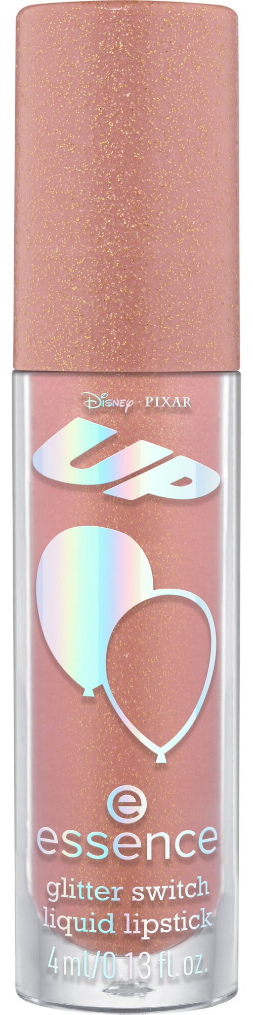 Essence Lippenstift »Disney Pixar Up glitter switch liquid lipstick«, (Set, 3 tlg.)