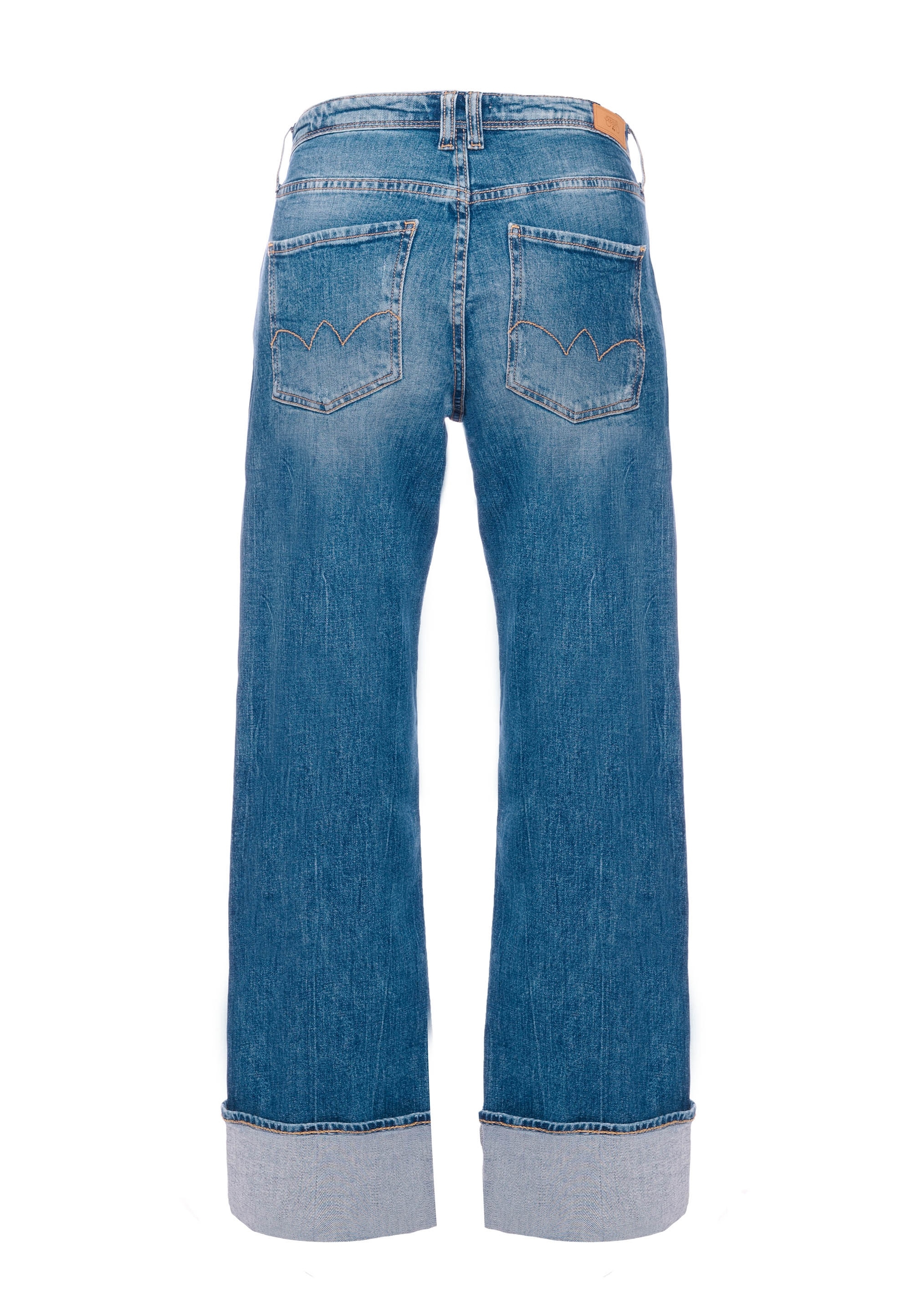 Le Temps Des Cerises Bequeme Jeans »400/28«, mit umgeschlagenem Beinsaum