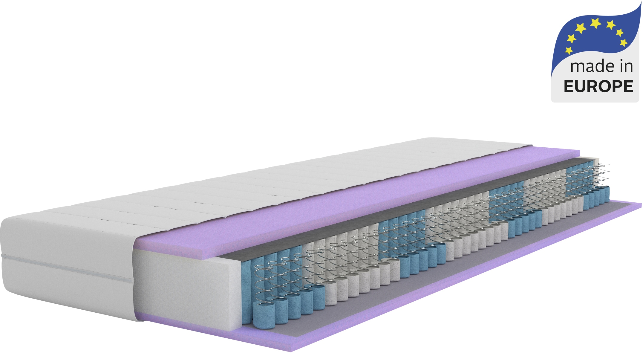 OTTO home Taschenfederkernmatratze "NEUHEIT: Sonet 20, 7 Zonen Matratze 90x günstig online kaufen