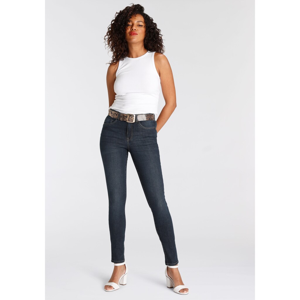 Arizona Röhrenjeans High Waist