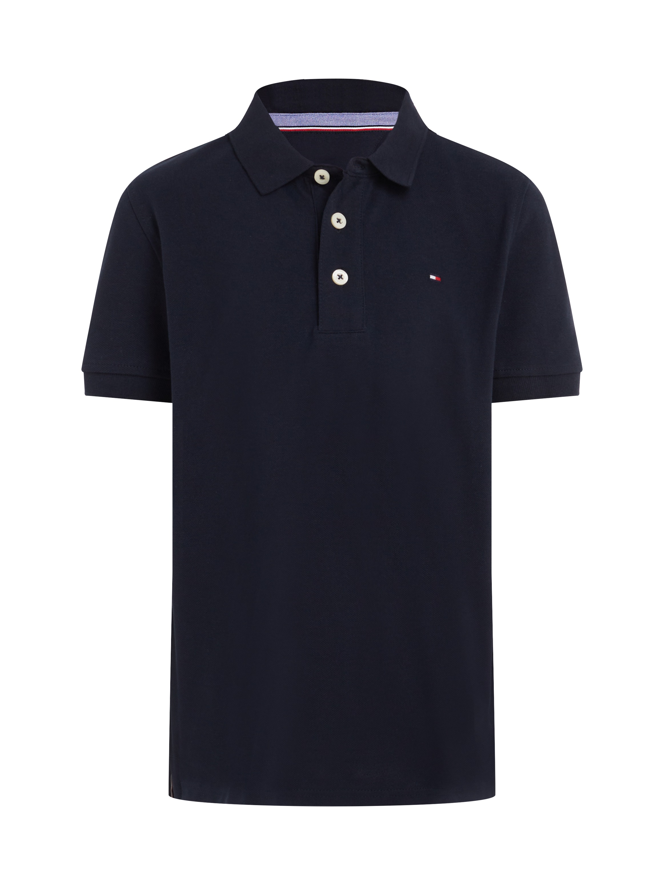 Tommy Hilfiger Polo à Manches Courtes Sky Captain 8 Années Garçons 4