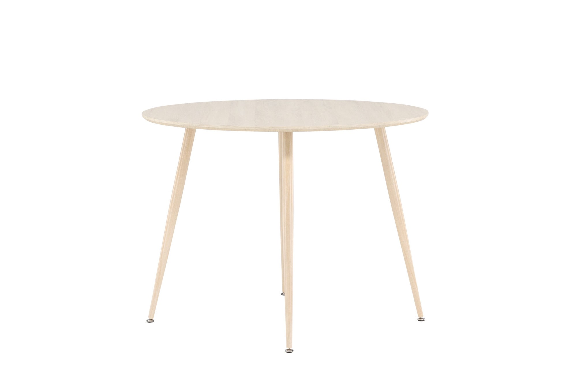 Venture Home Esstisch »Plaza, runder Esstisch, modern, Ø 100 cm« Esszimmertisch, MDF, Stahlbeine, rund, kompakt, urban