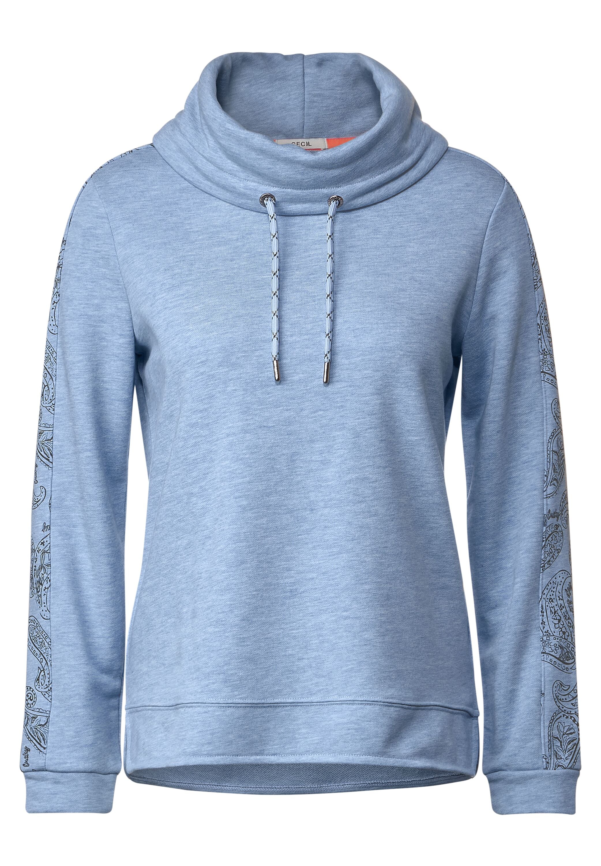 mit Cecil | BAUR Glitzer-Detail Sweatshirt, online kaufen