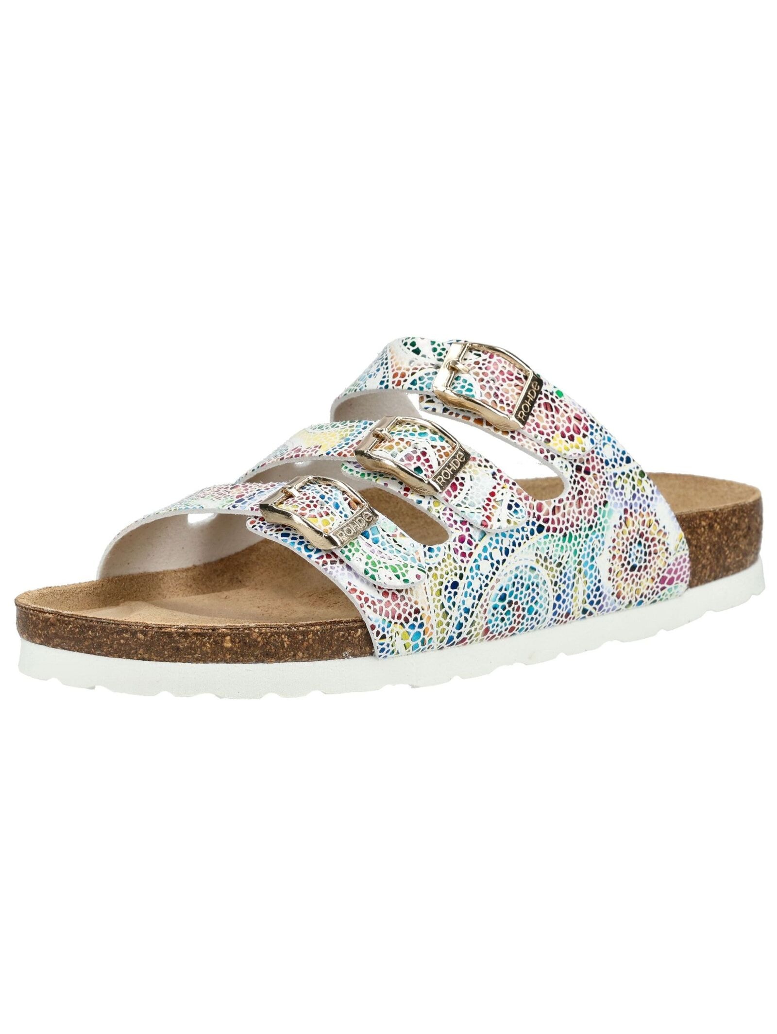 Rohde Pantolette "Rohde Pantoletten Veloursleder" günstig online kaufen