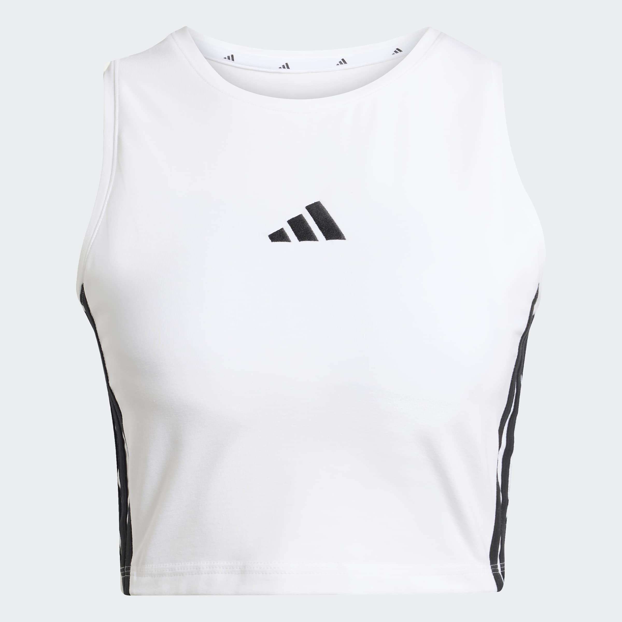 adidas Sportswear Tanktop »ESSENTIALS 3-STREIFEN GEPOLSTERTES«