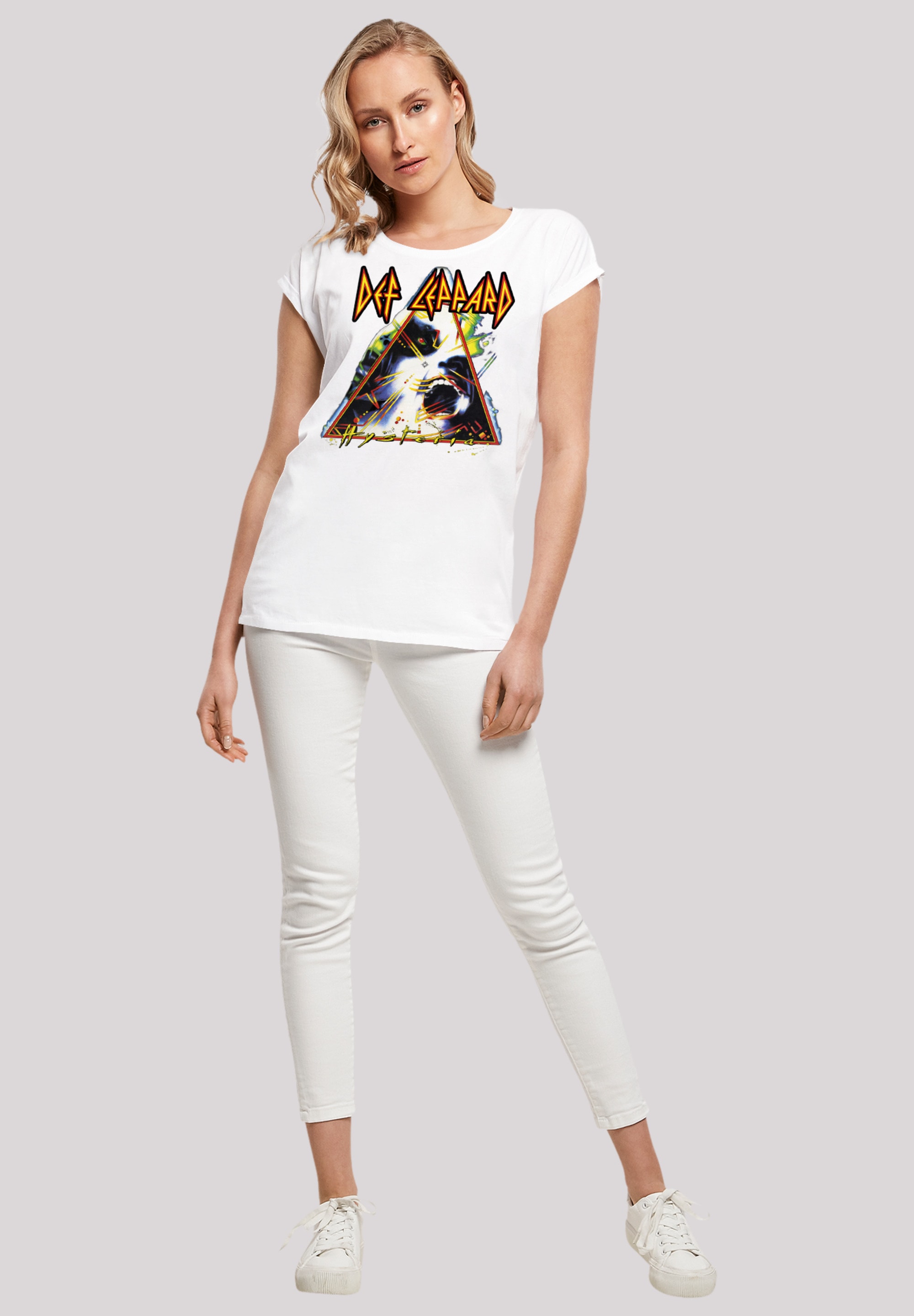 F4NT4STIC T-Shirt »Def Leppard Hysteria«, Premium Qualität