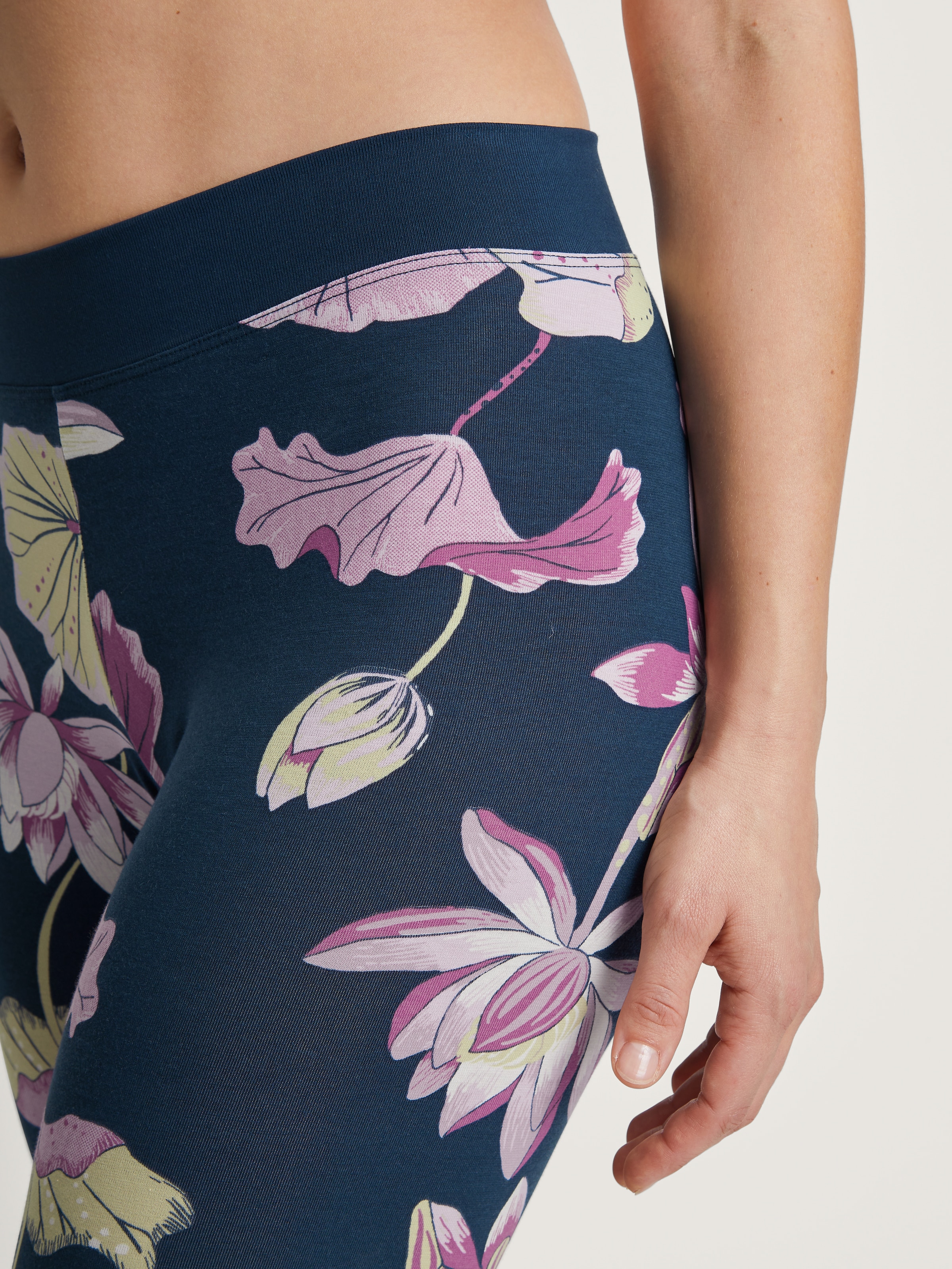 CALIDA Leggings »Elastic Trend«, mit floralem Print