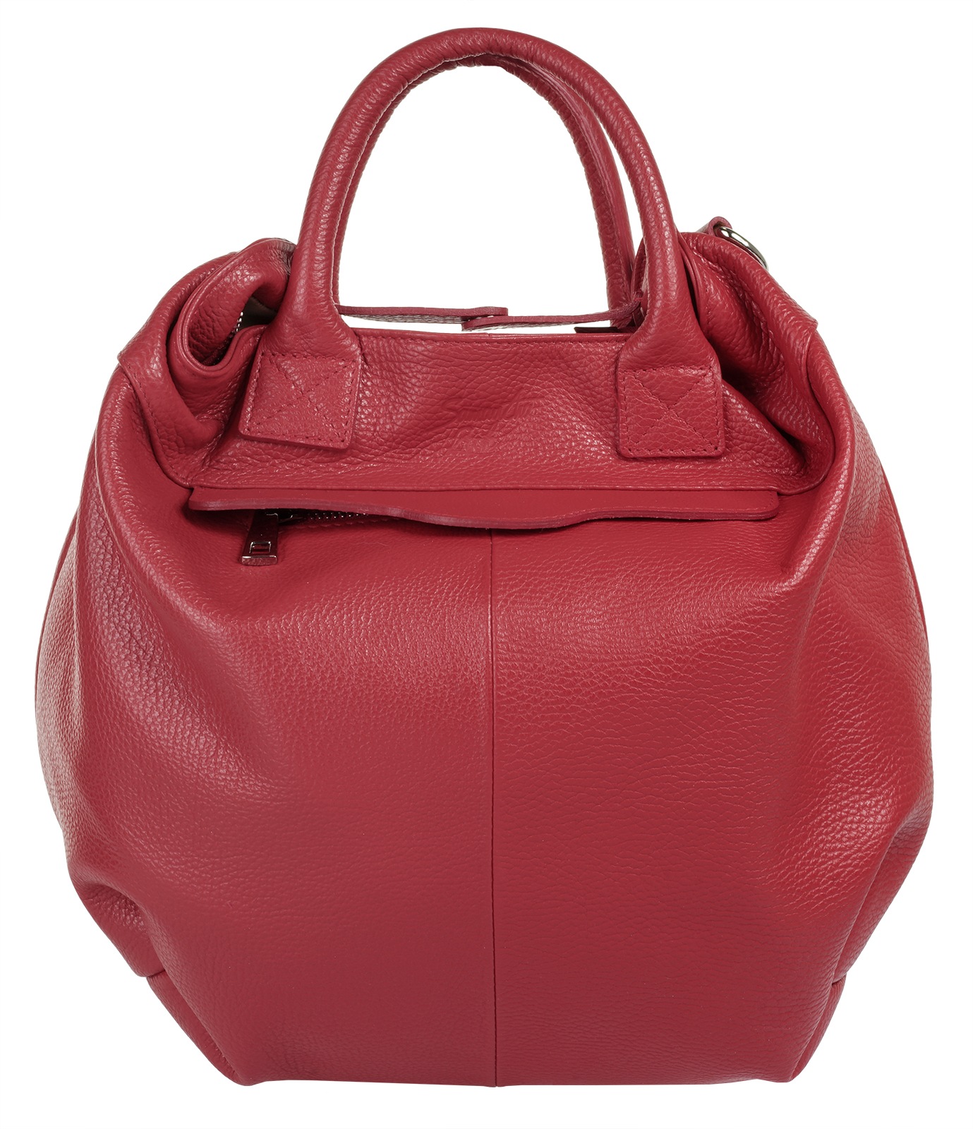 Samantha Look Henkeltasche, echt Leder, Made in Italy