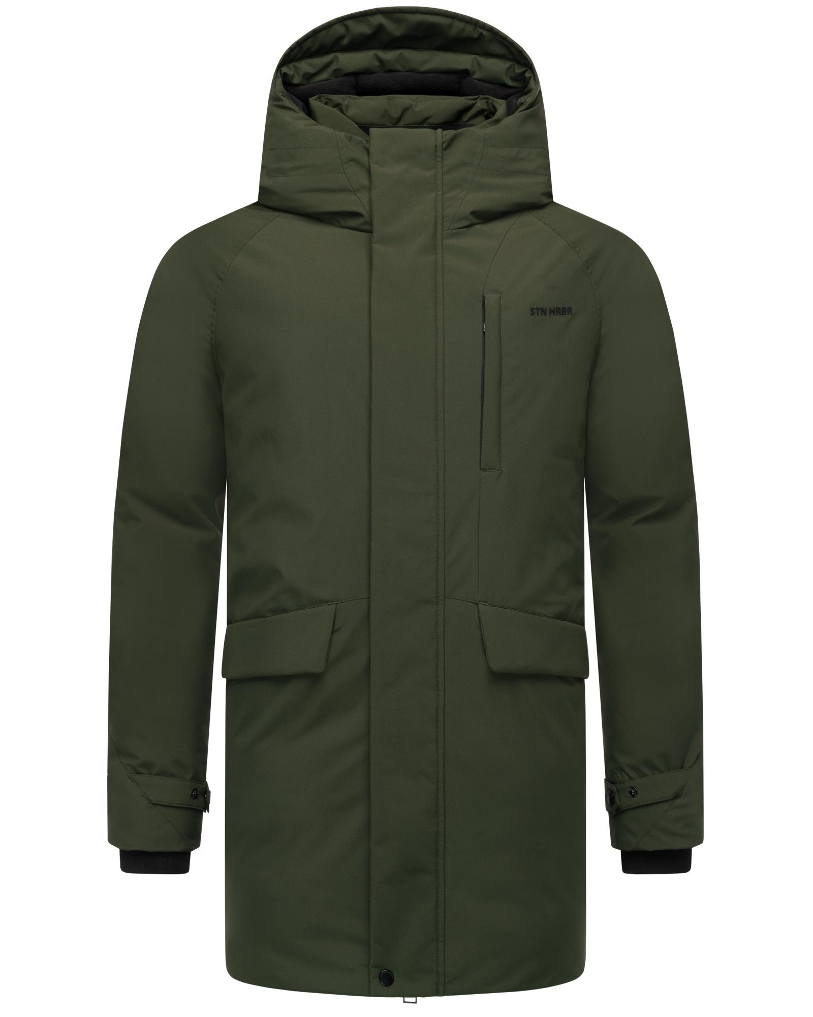 STONE HARBOUR Herren Wintermantel "Emriis XX"olivgrün, Basic, Gr. XL, Obermaterial: 100% Polyester; Innenfutter: 100% Polyester; Wattierung: 100%