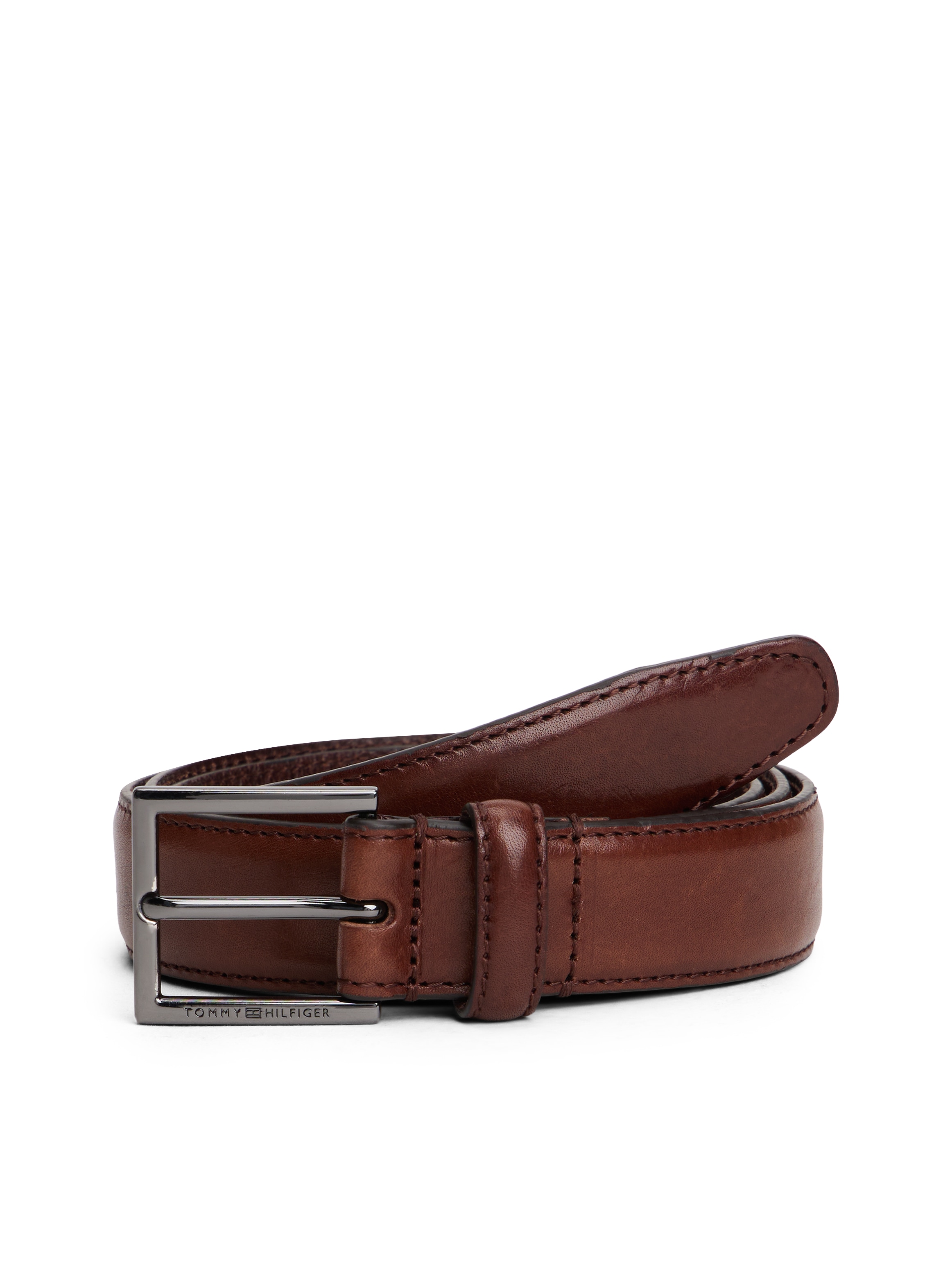 Tommy Hilfiger Ledergürtel "HUDSON LEATHER", Größenverstellbar günstig online kaufen
