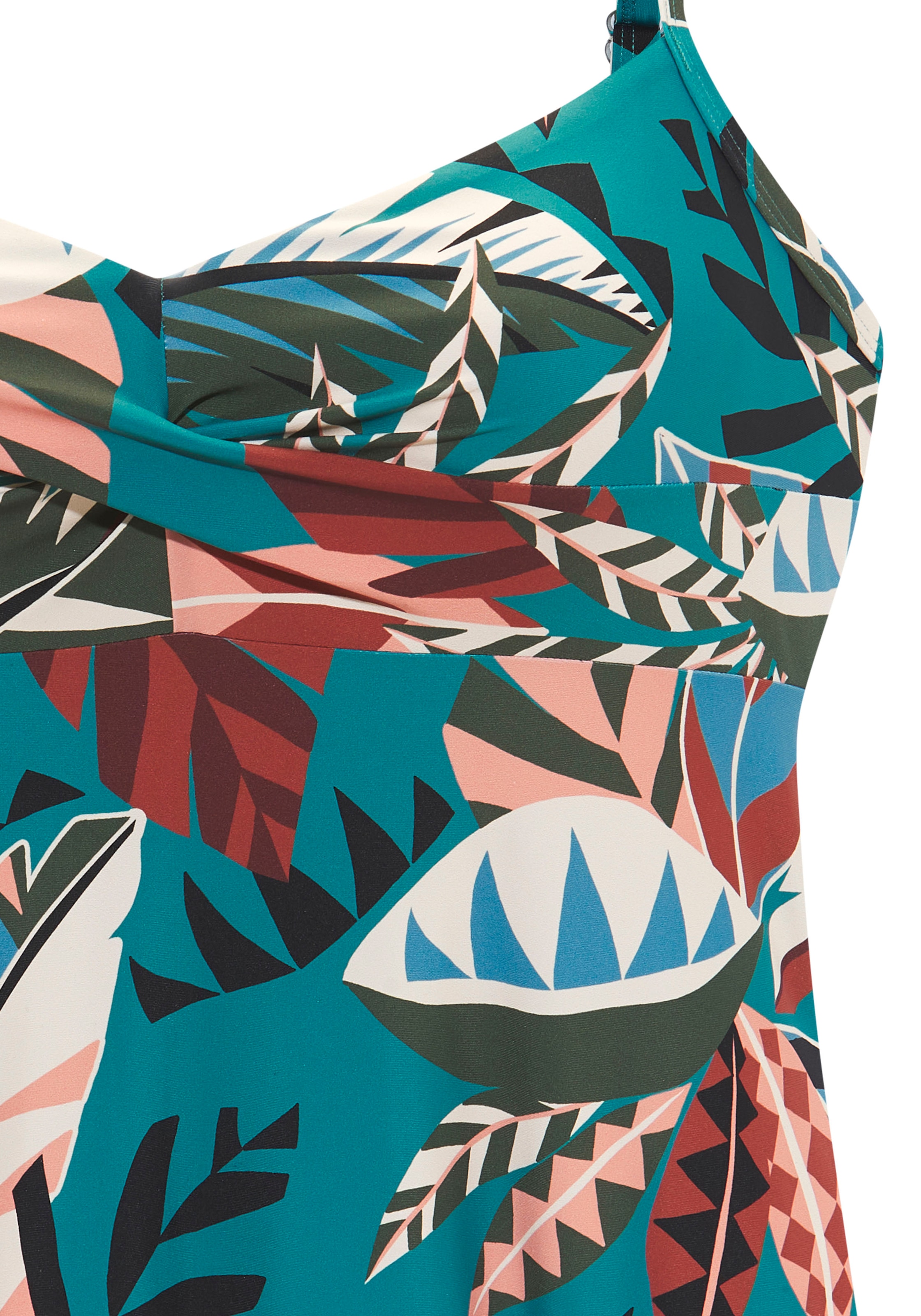 Buffalo Bügel-Tankini-Top »Moana« mit modernem Allover-Print