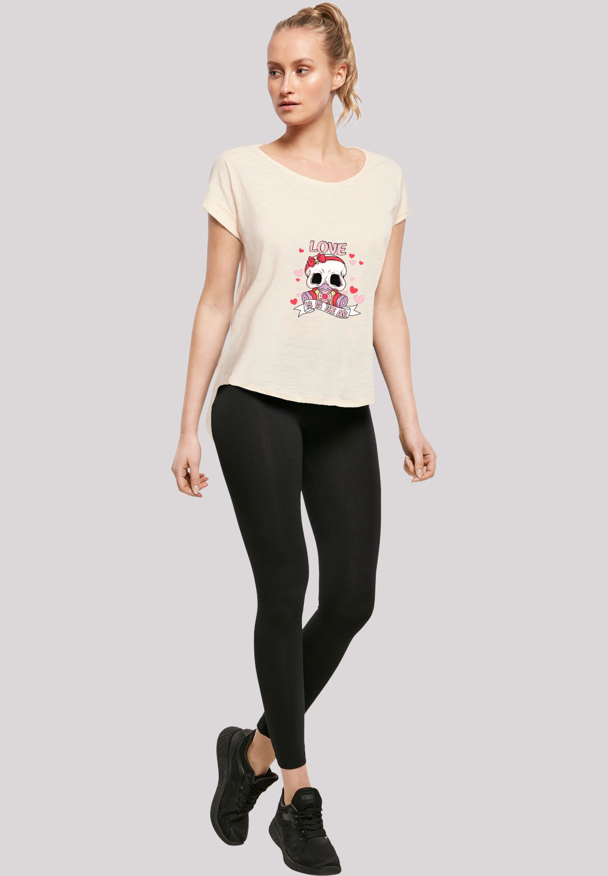 F4NT4STIC T-Shirt »Anti Valentinstag LOVE is in the air«, Premium Qualität